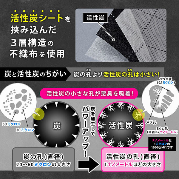 活性炭消臭 収納できちゃうハンガーカバー ※7/30〜8/5迄に順次発送予定