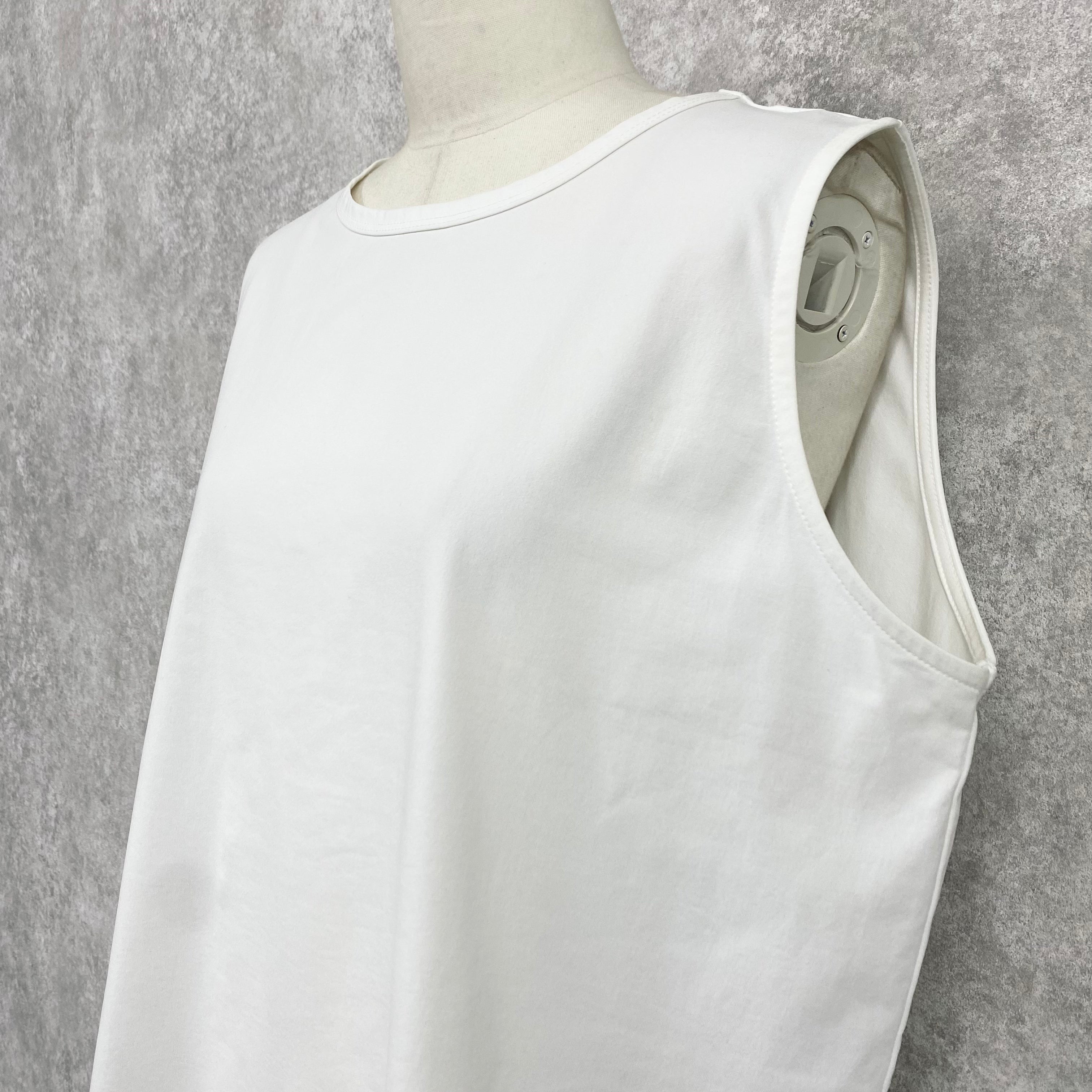 【ASYMM】LAYER MATE TANK -white- ※8/6〜12迄に順次発送予定