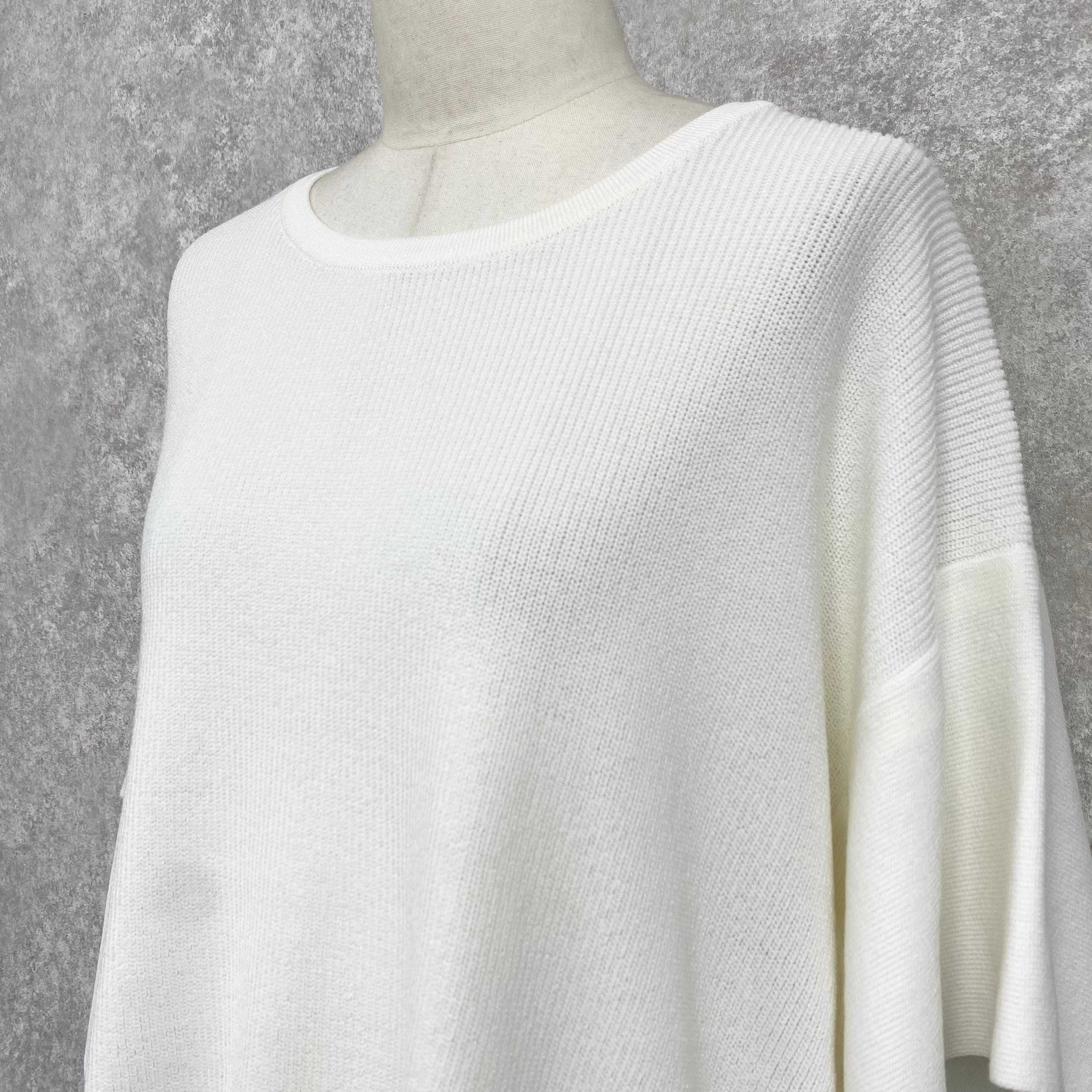 【ASYMM】Slow Knit -white- ※8/6-12迄に順次発送予定