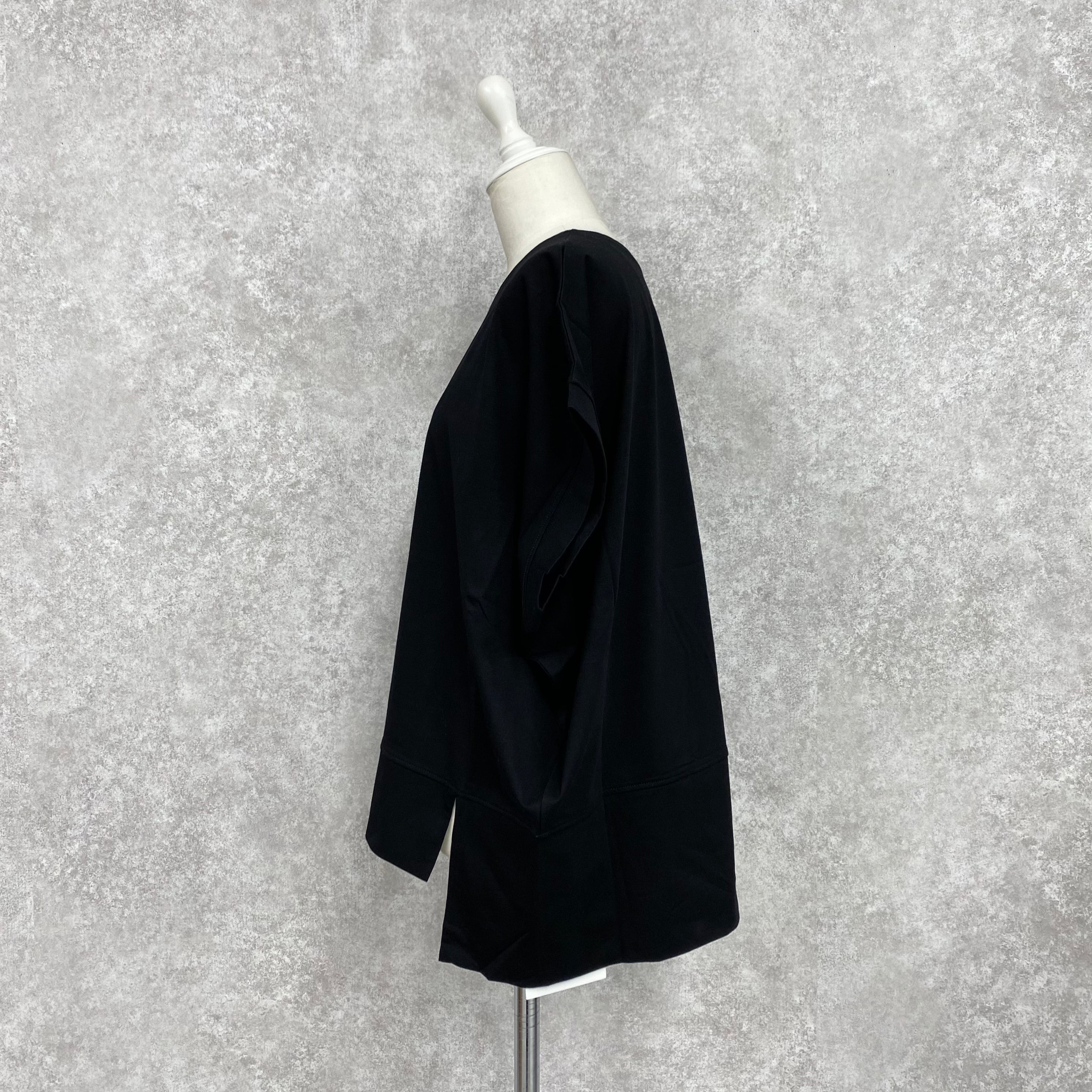 【ASYMM】NEAT TEE -black- ※8/6-12迄に順次発送予定