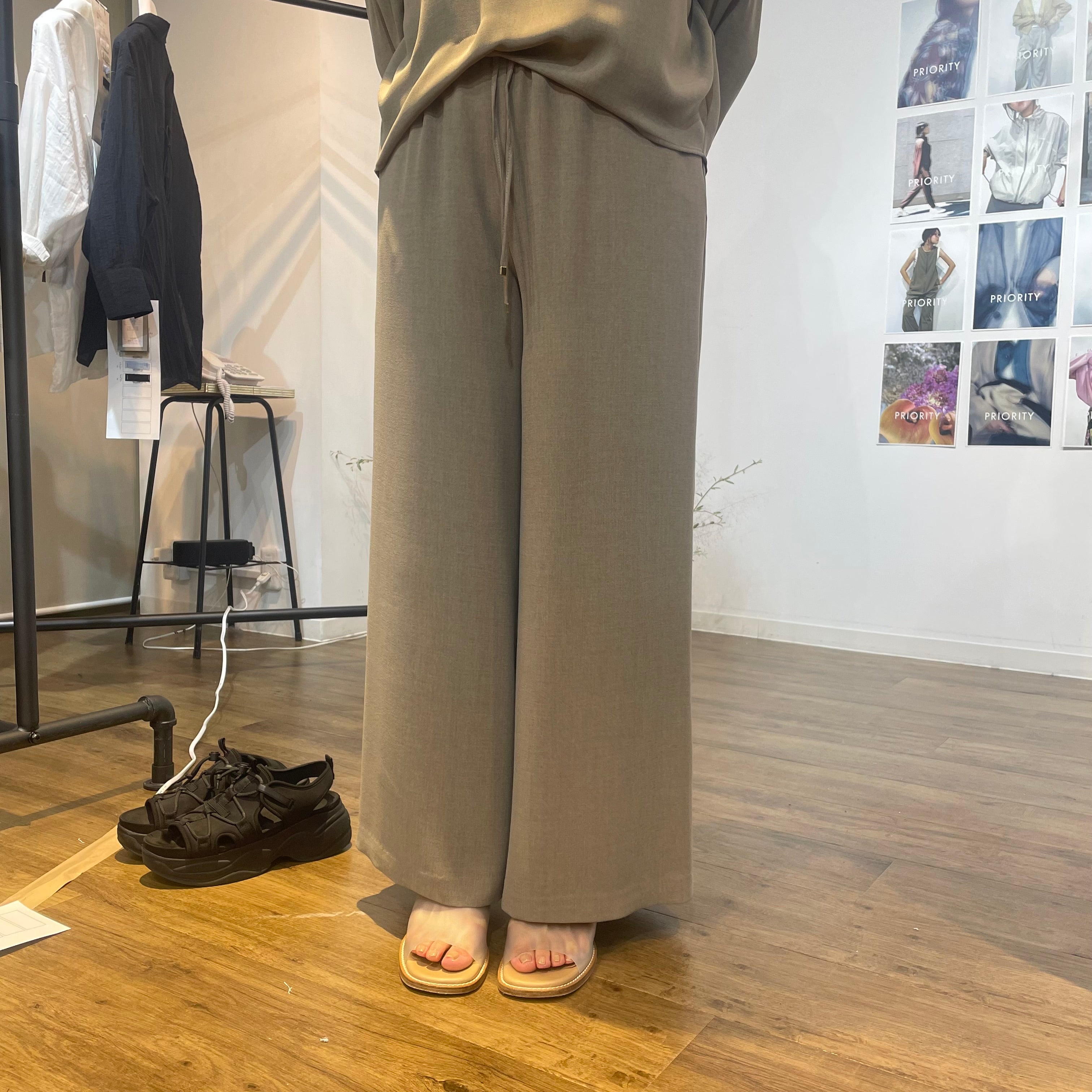 【予約】【PRIORITY】パンツ ベージュ ※2月上旬より順次発送