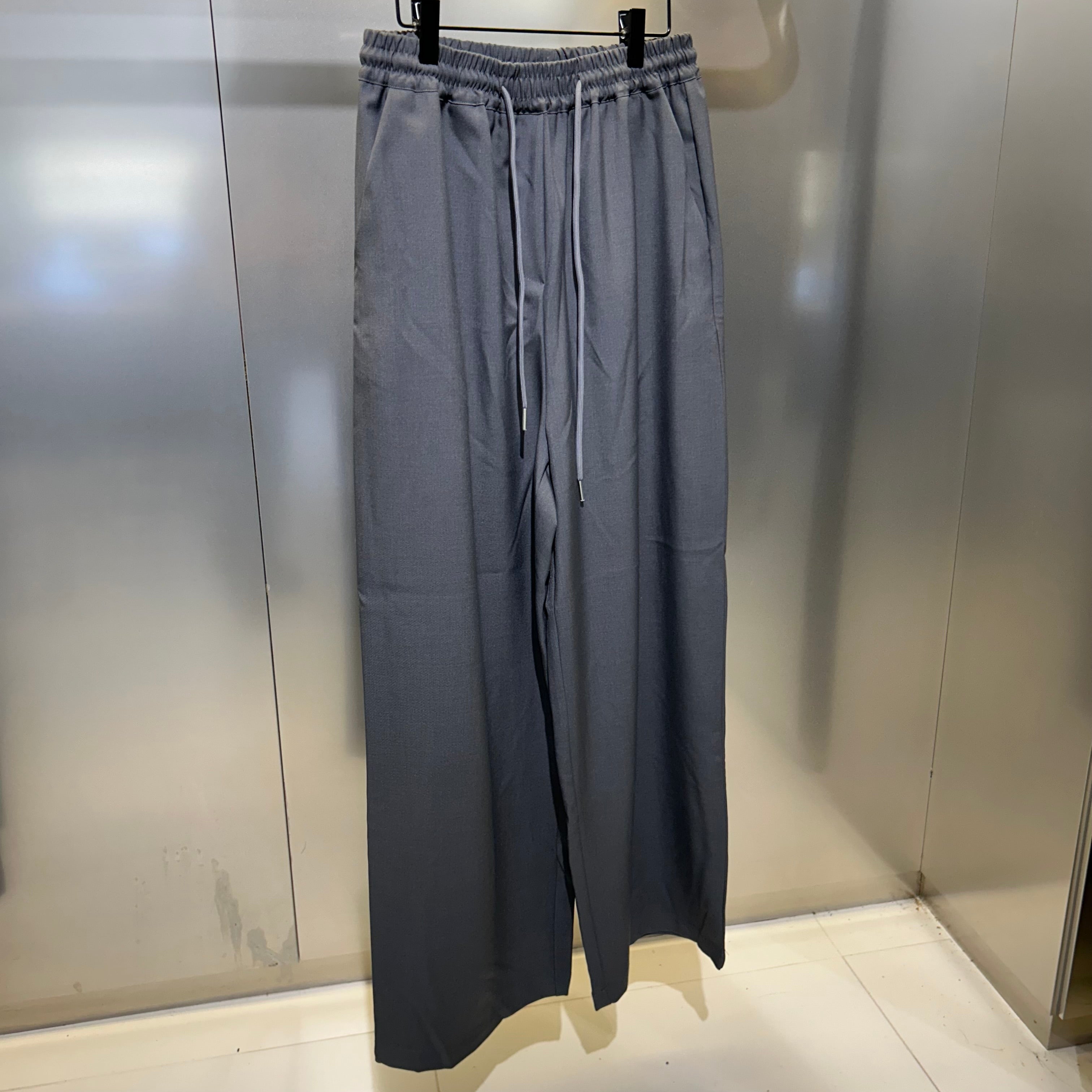 【LA MINE DOR】シンプルストレートパンツ -グレー- ※10月下旬〜11月上旬頃より順次発送予定