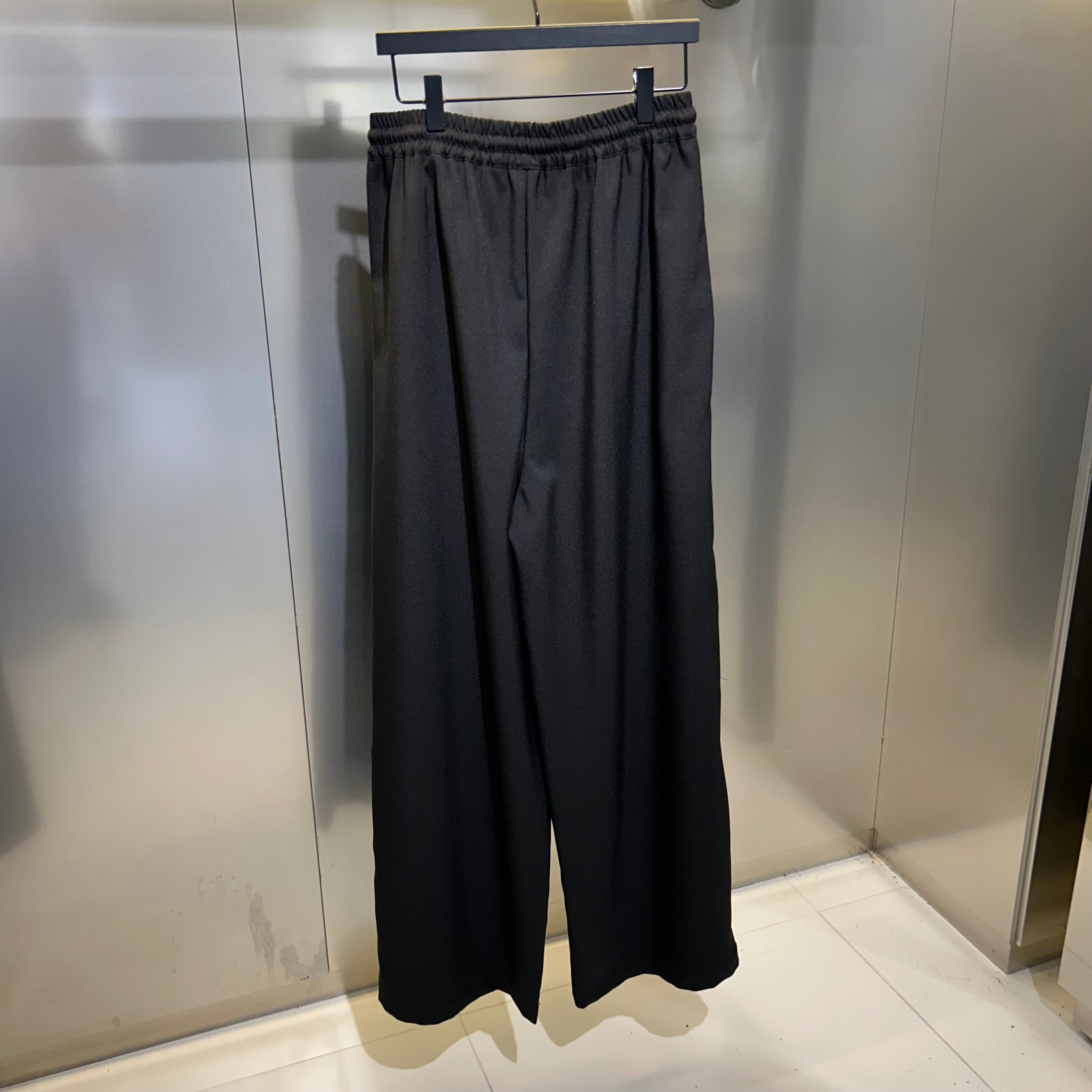 【LA MINE DOR】シンプルストレートパンツ -ブラック- ※10月下旬〜11月上旬頃より順次発送予定