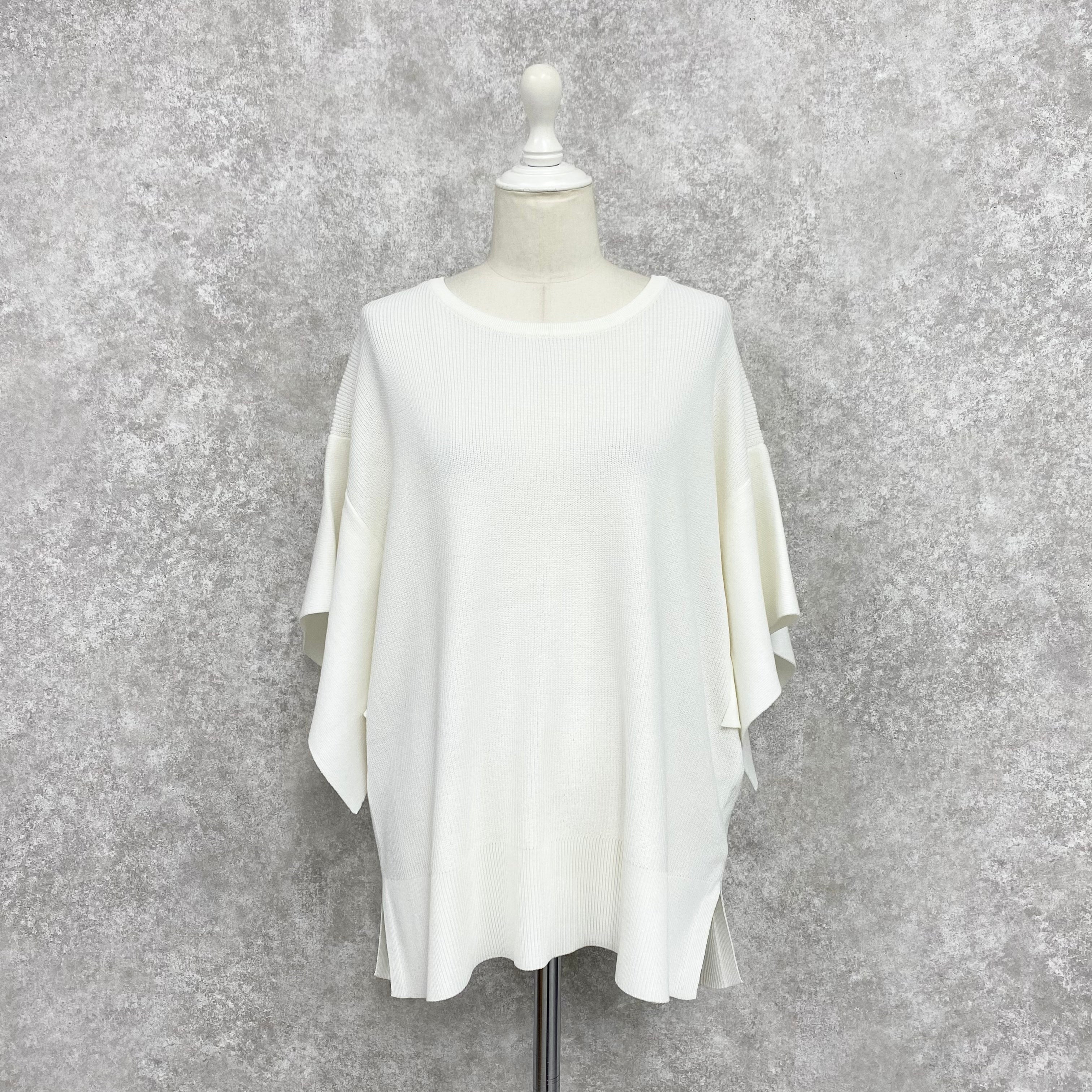 【ASYMM】Slow Knit -white- ※8/6-12迄に順次発送予定