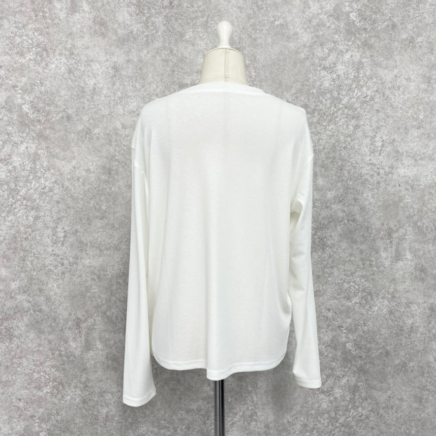 【ASYMM】INFINITE EASE TEE -white- ※1週間前後で配送予定