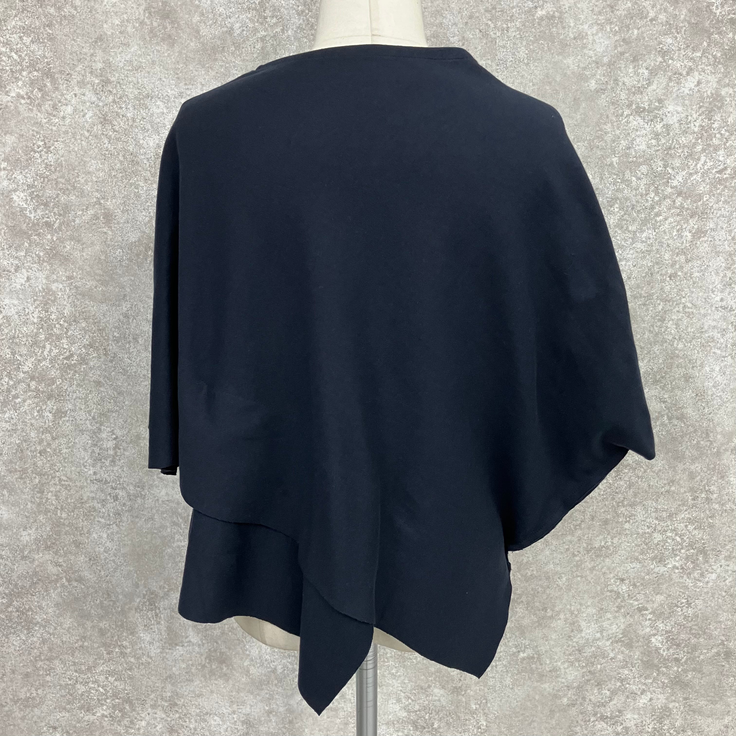 アシンメトリーデザイントップス -ネイビー- ※4/23~4/29頃に順次発送予定