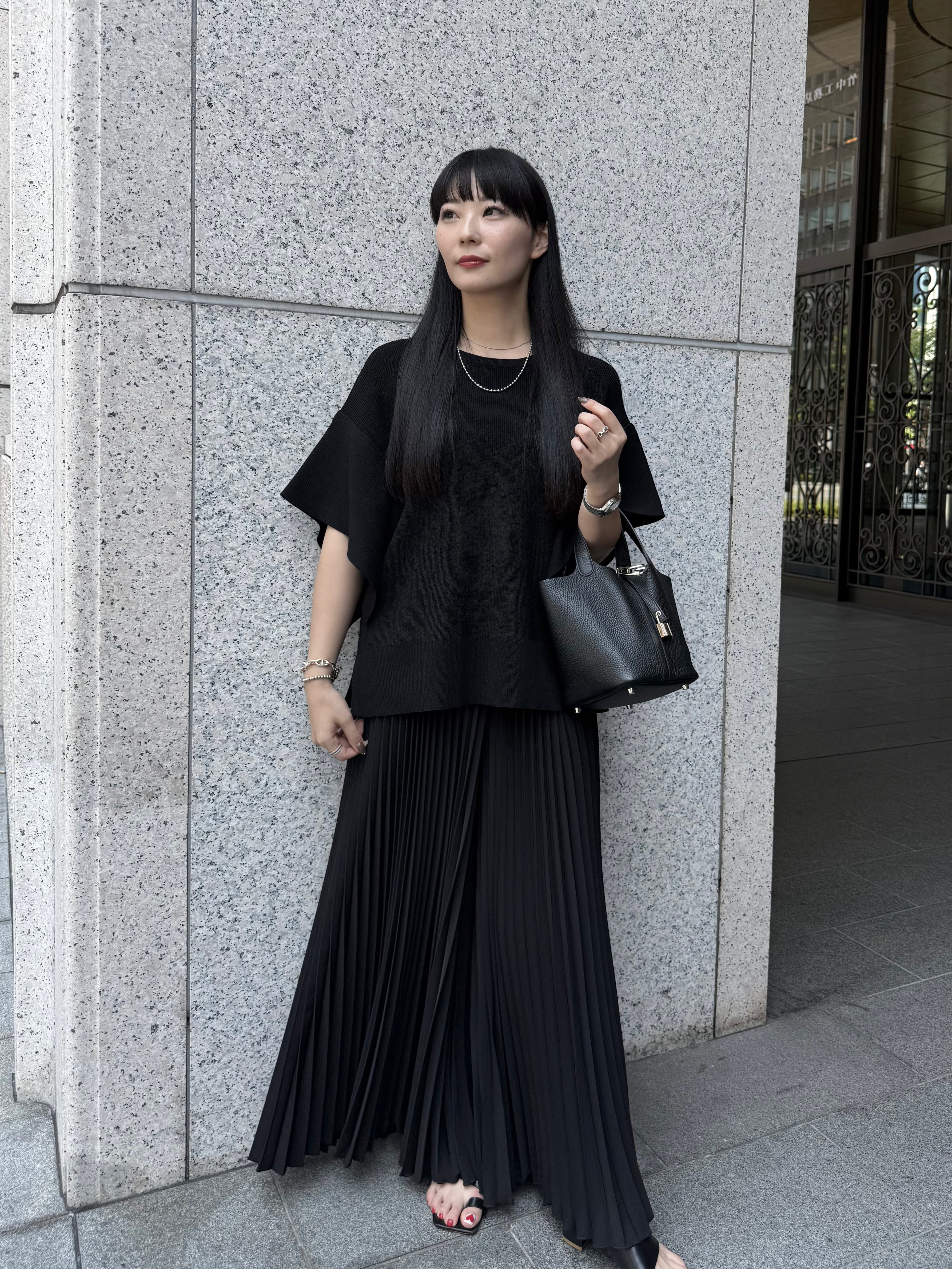 【ASYMM】Slow Knit -black- ※8/6-12迄に順次発送予定