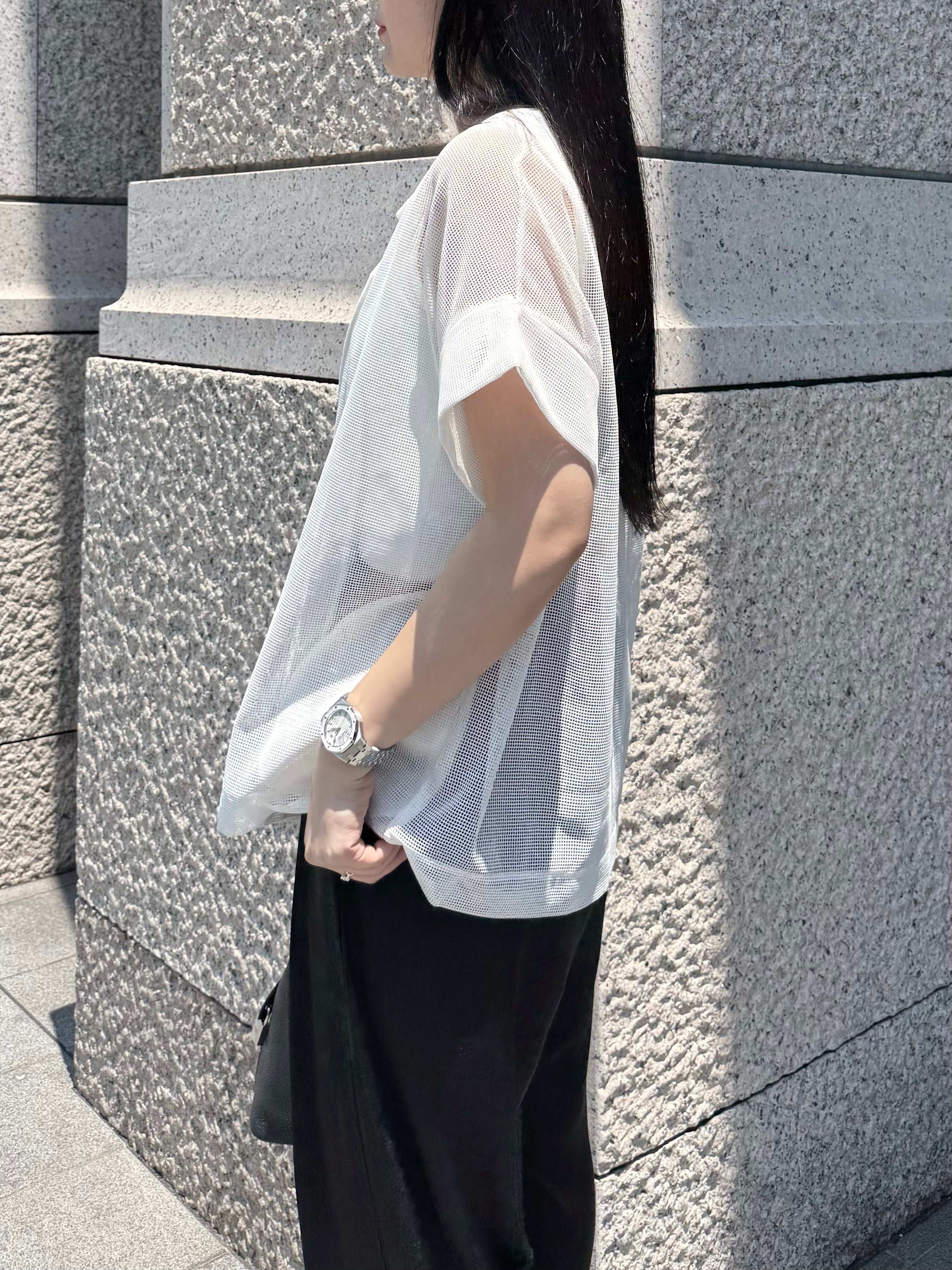 【ASYMM】AIR Mesh Jacket -white- ※7/16-22より順次発送予定