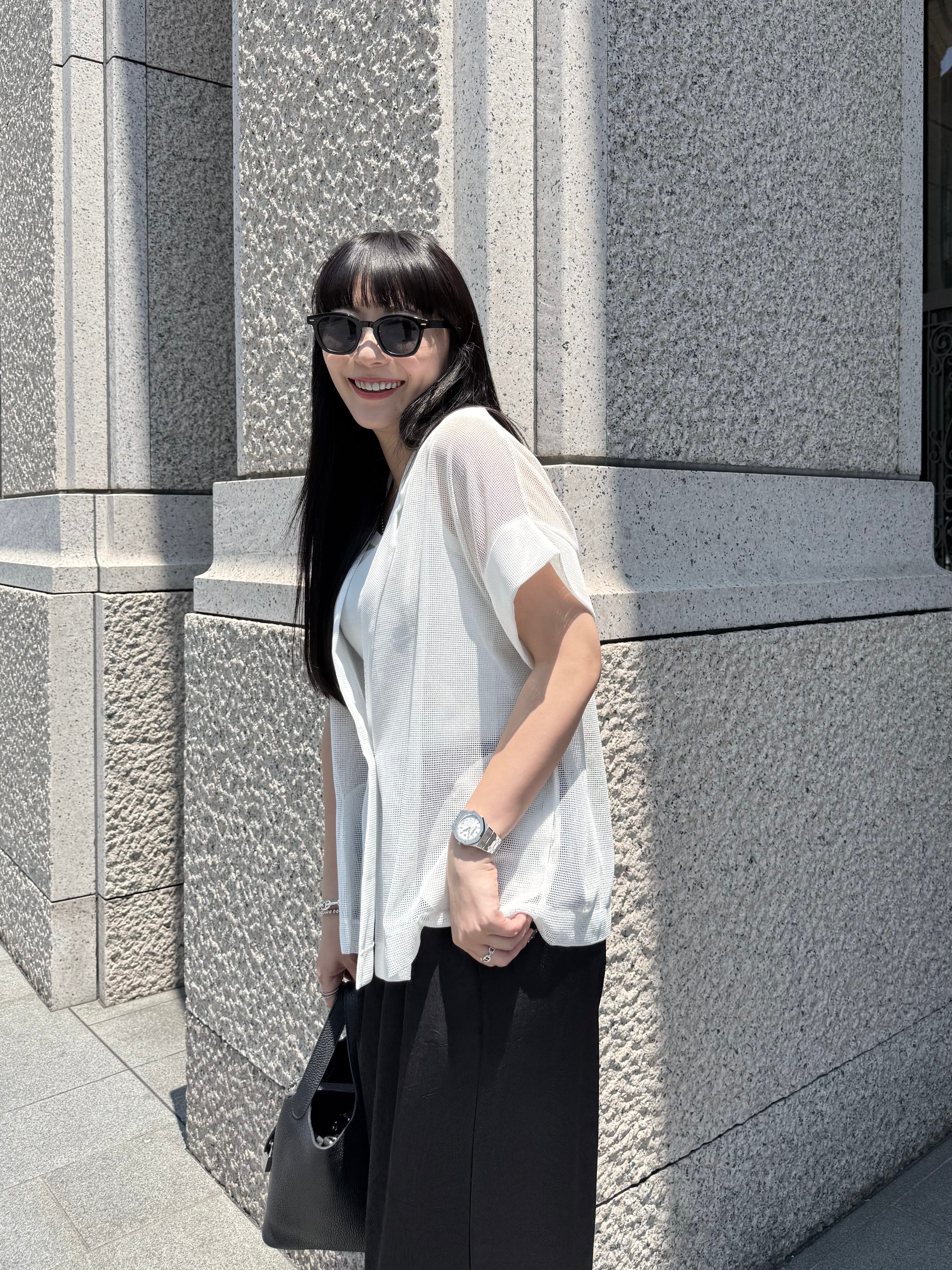 【ASYMM】AIR Mesh Jacket -white- ※7/16-22より順次発送予定