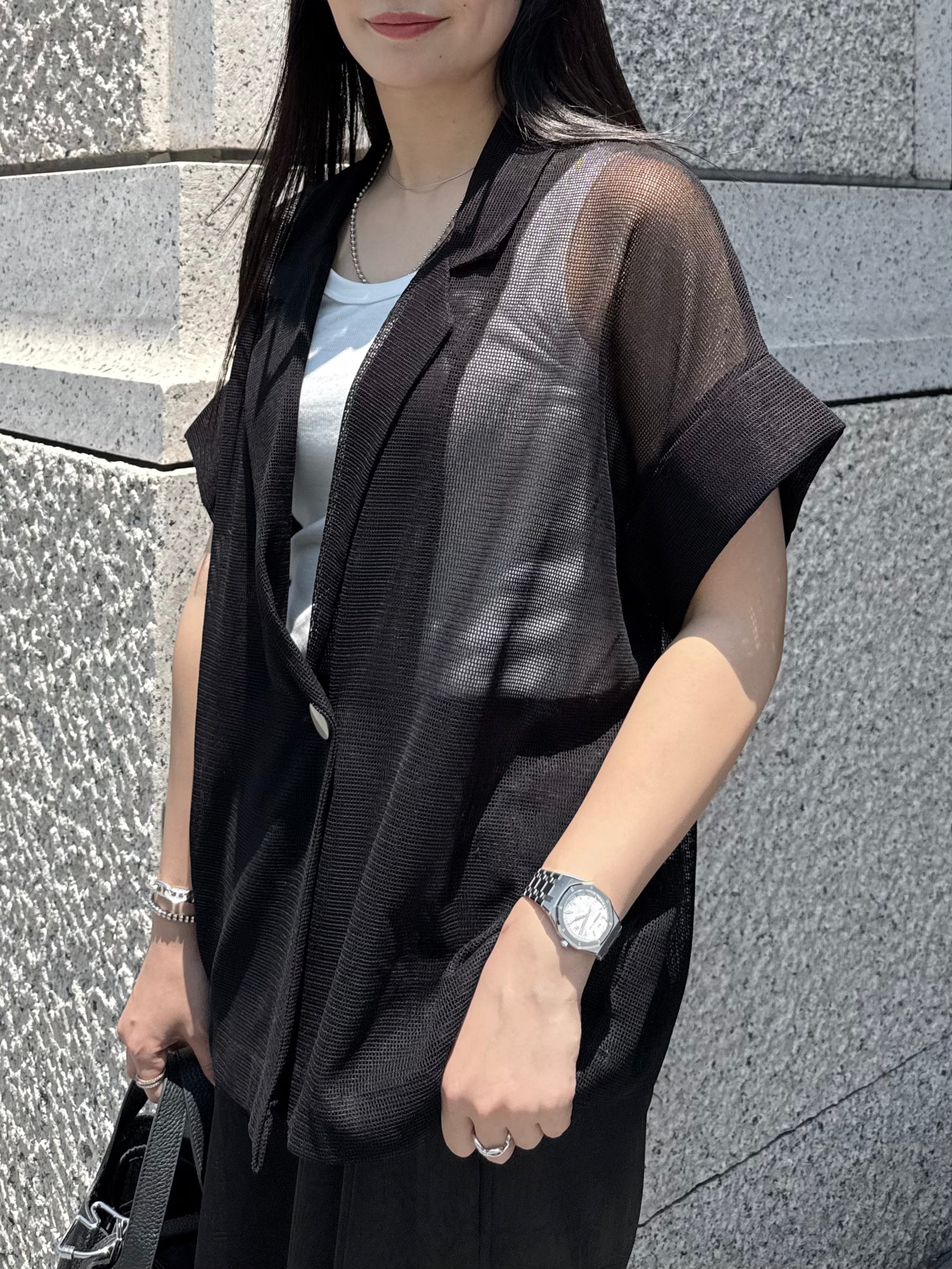 【ASYMM】AIR Mesh Jacket -black- ※7/16-22より順次発送予定