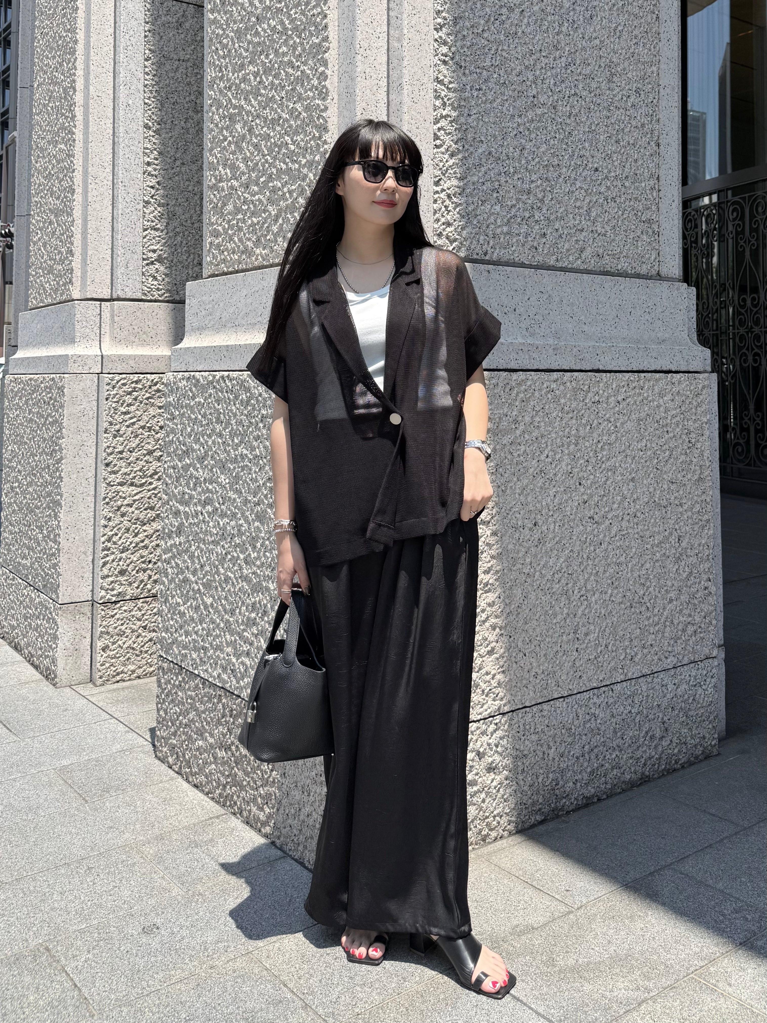 【ASYMM】AIR Mesh Jacket -black- ※7/16-22より順次発送予定
