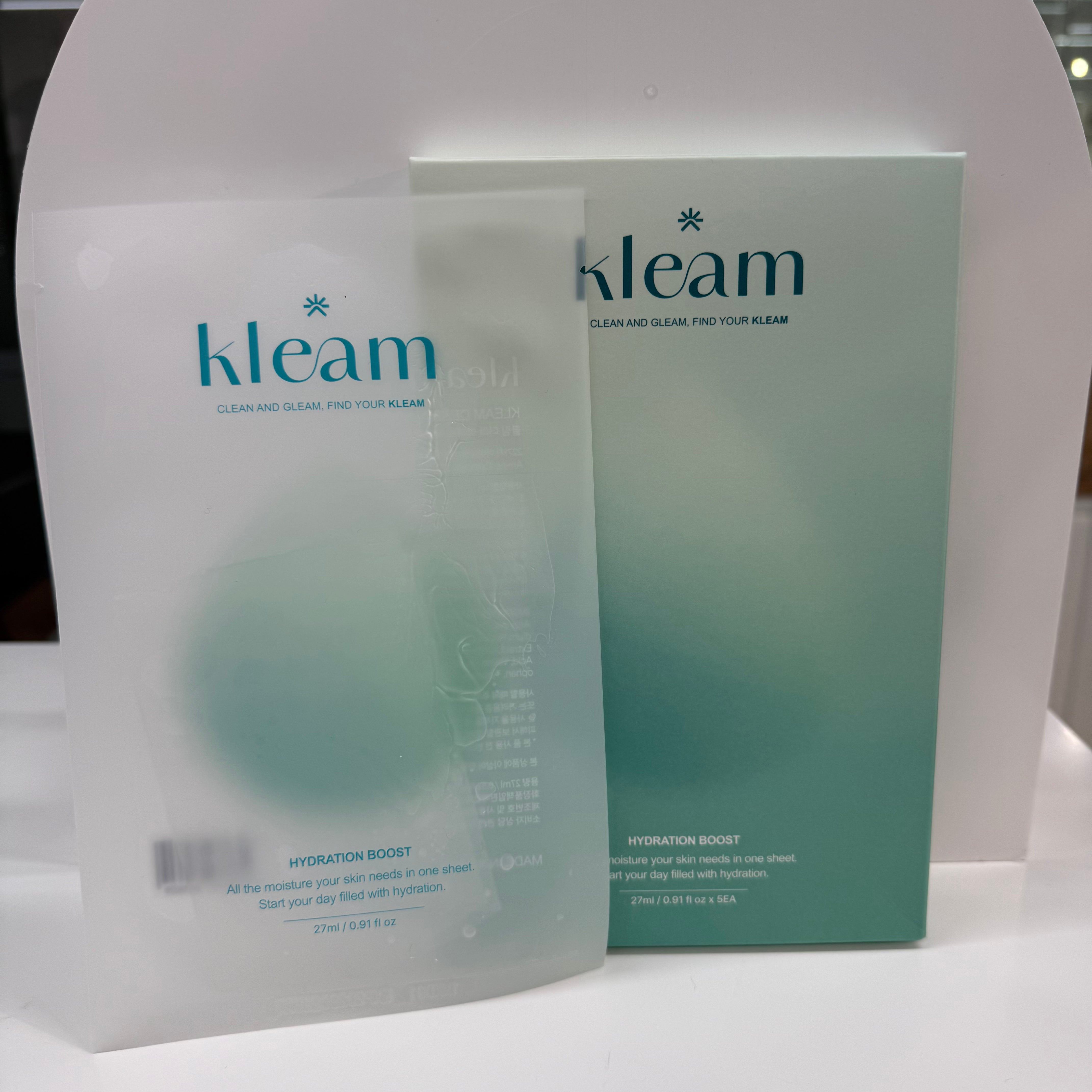 【KLEAM】ダーマアミノ ブースティングマスク 5枚入り ※4/18〜5/12頃より配送予定