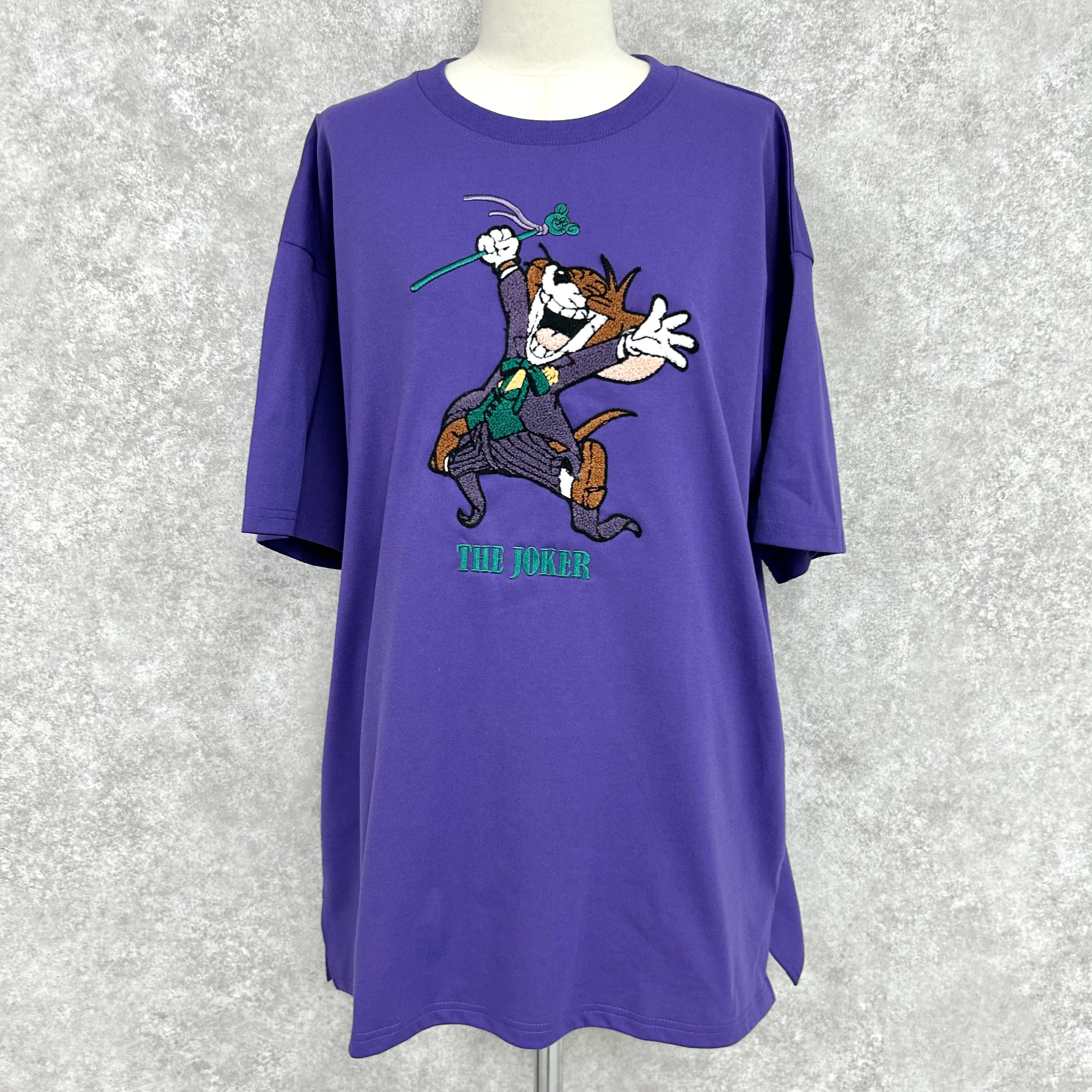ジョーカージェリーTシャツ Lサイズ -パープル- ※10/15-21頃より順次配送予定
