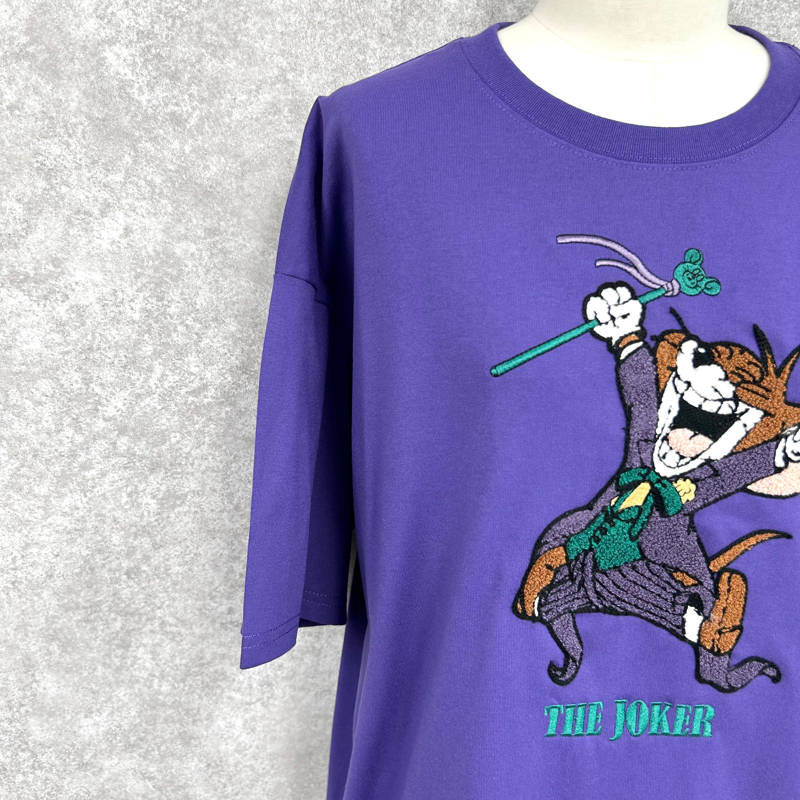 ジョーカージェリーTシャツ Lサイズ -パープル- ※10/15-21頃より順次配送予定