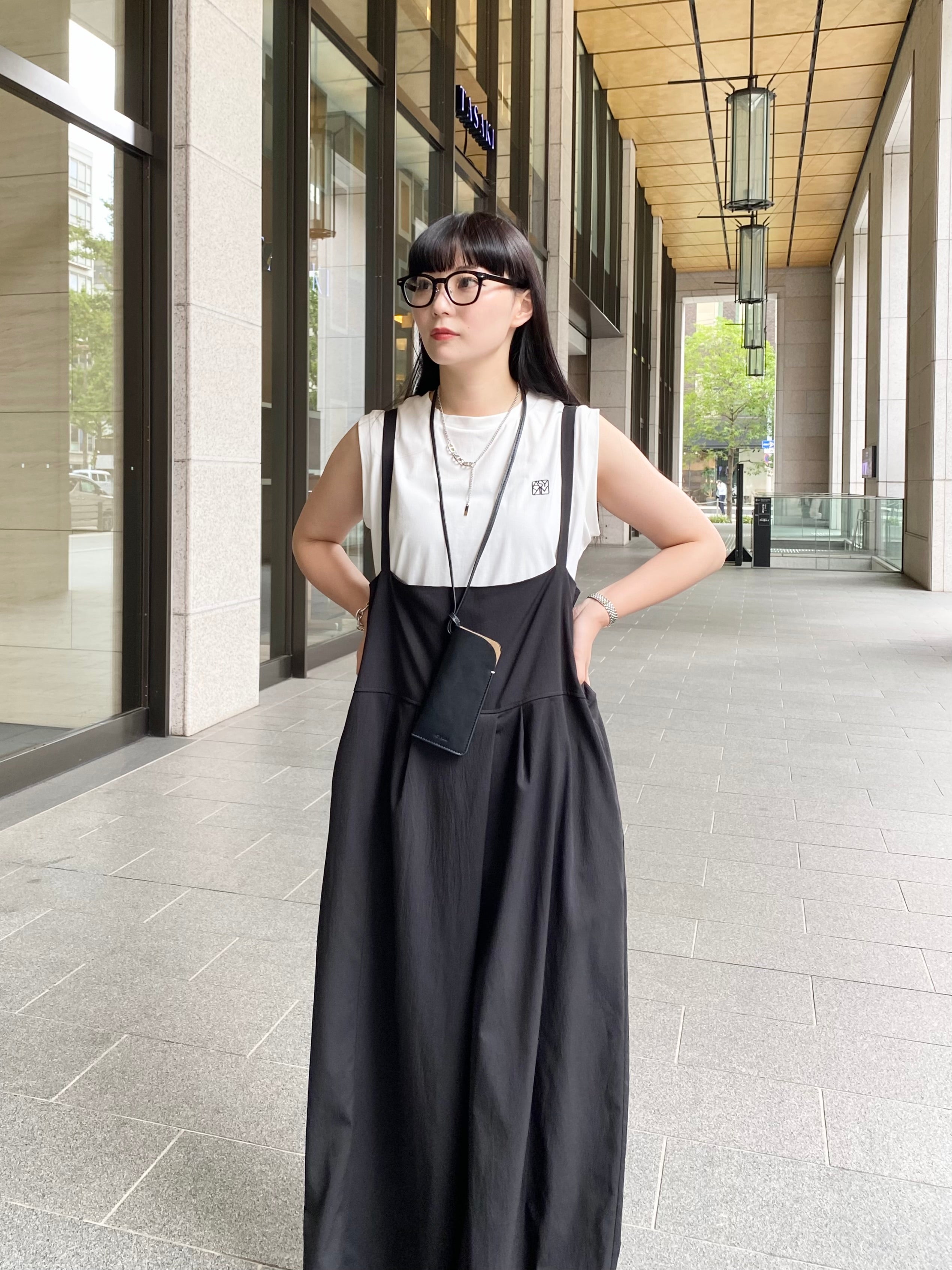 【ASYMM】ASYMM EMBLEM TANK -white- ※1週間前後で配送予定