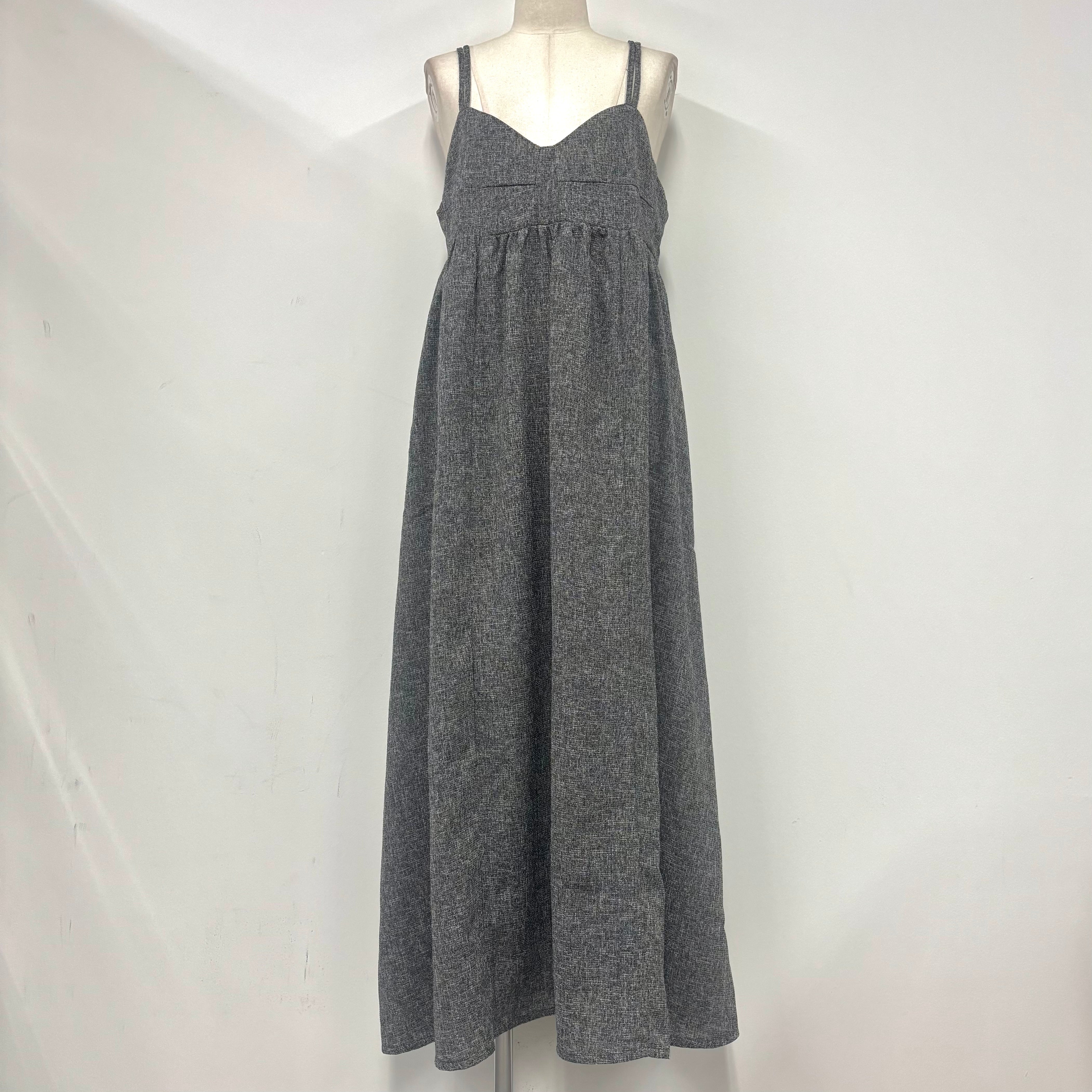 サマーツイードキャミワンピ -グレー- 6/25~7/1迄に順次発送予定