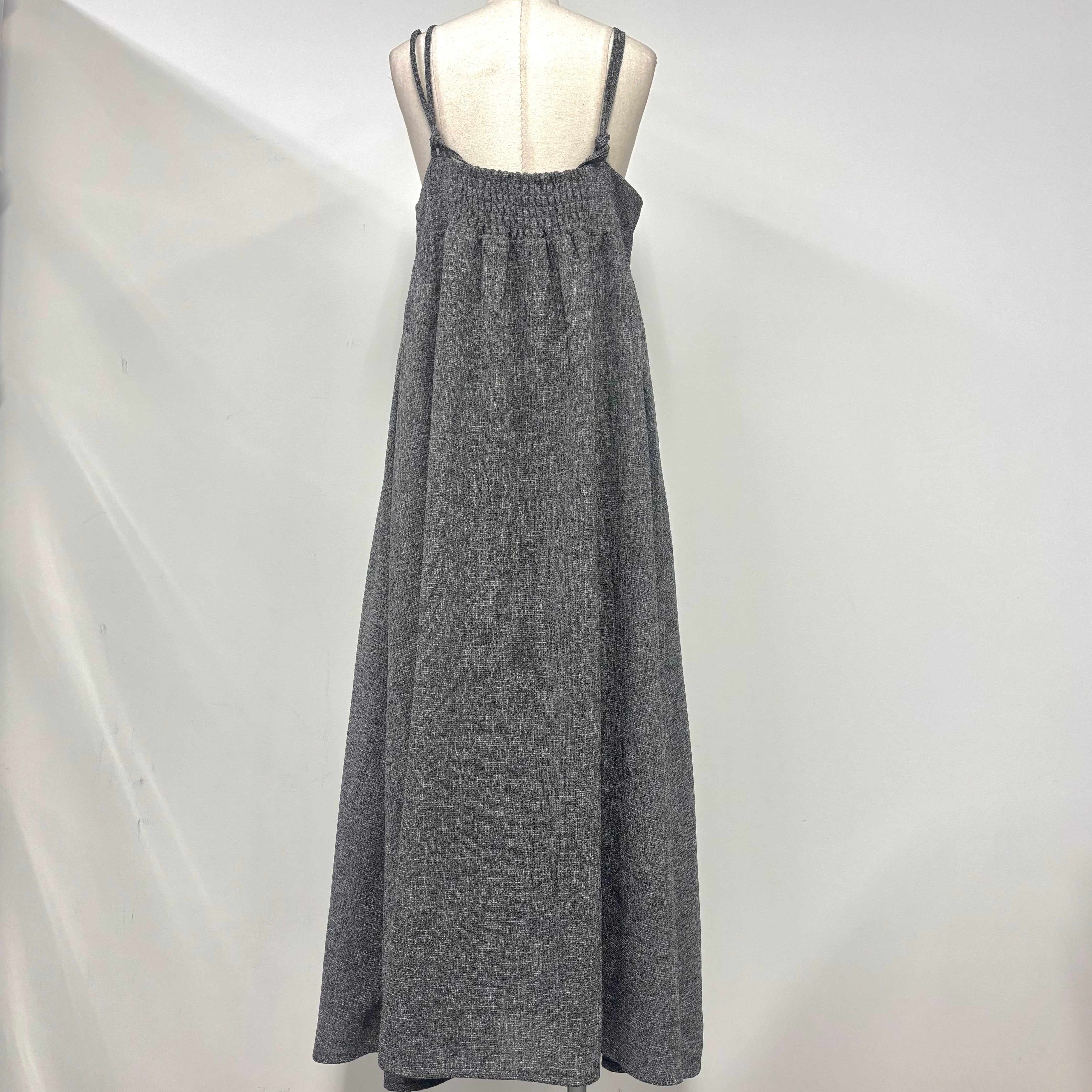 サマーツイードキャミワンピ -グレー- 6/25~7/1迄に順次発送予定