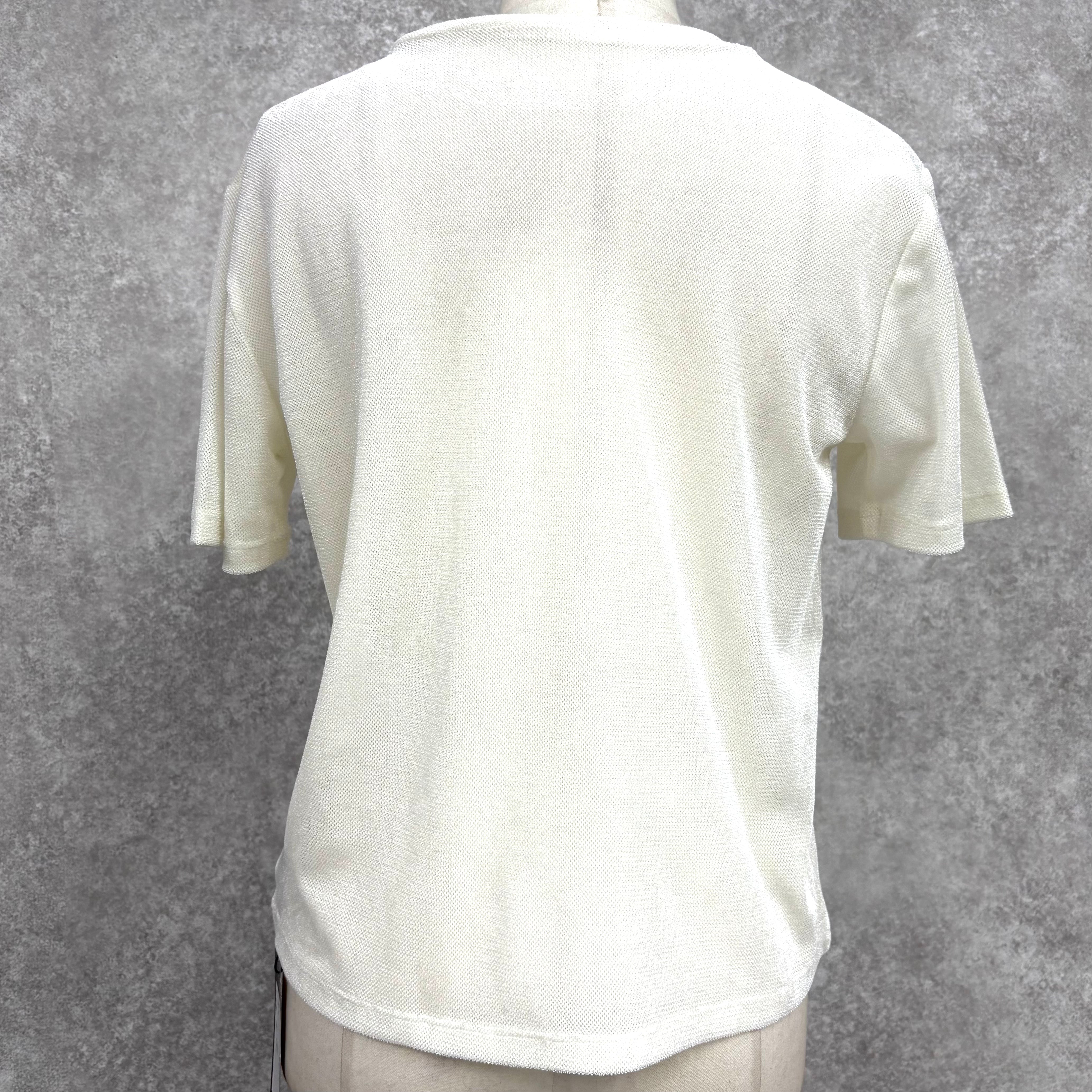 シアーフロッキーTシャツ オフホワイト ※6/4~10迄に順次発送予定