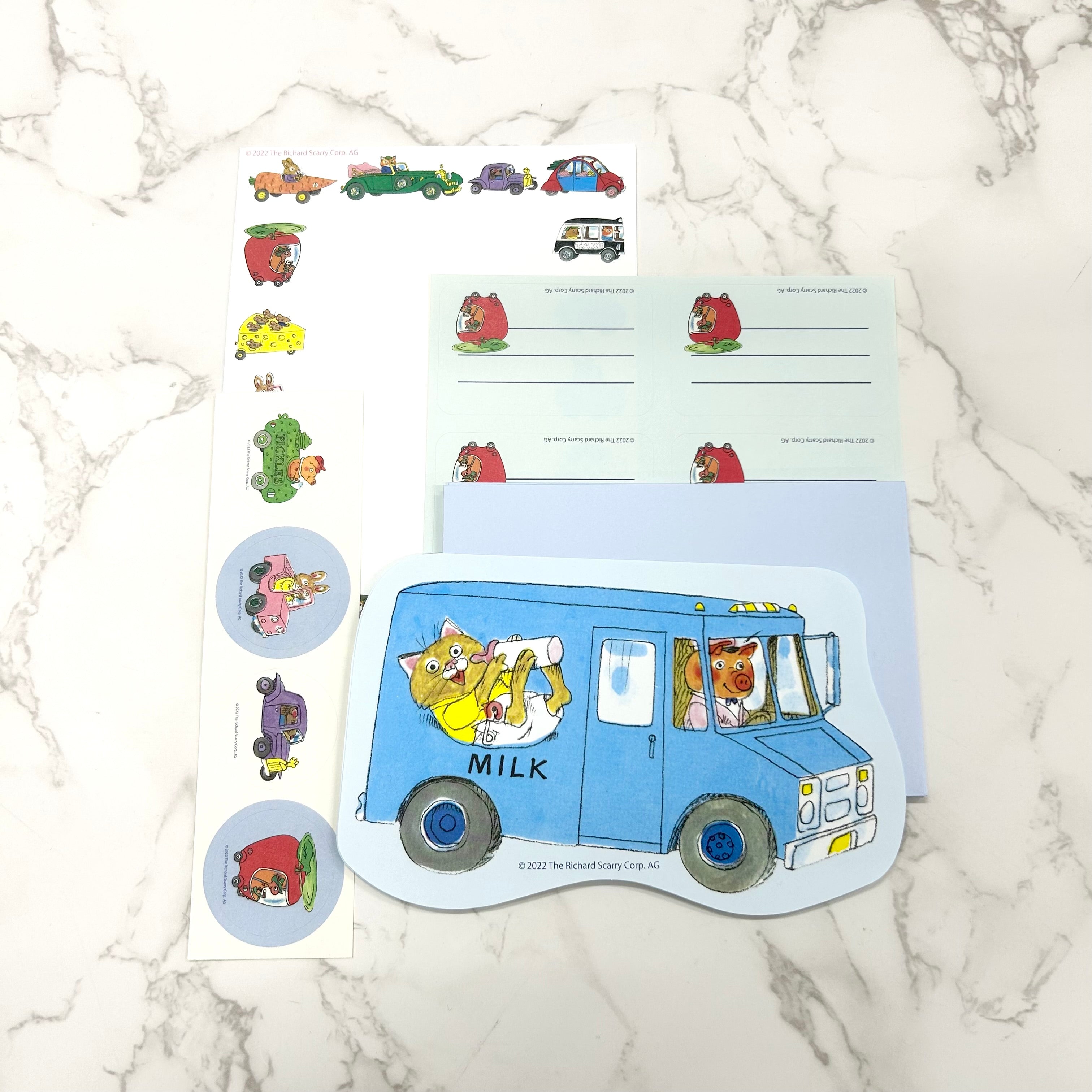 【Z1956】リチャード・スキャリー/レターセット ※1週間前後で発送予定