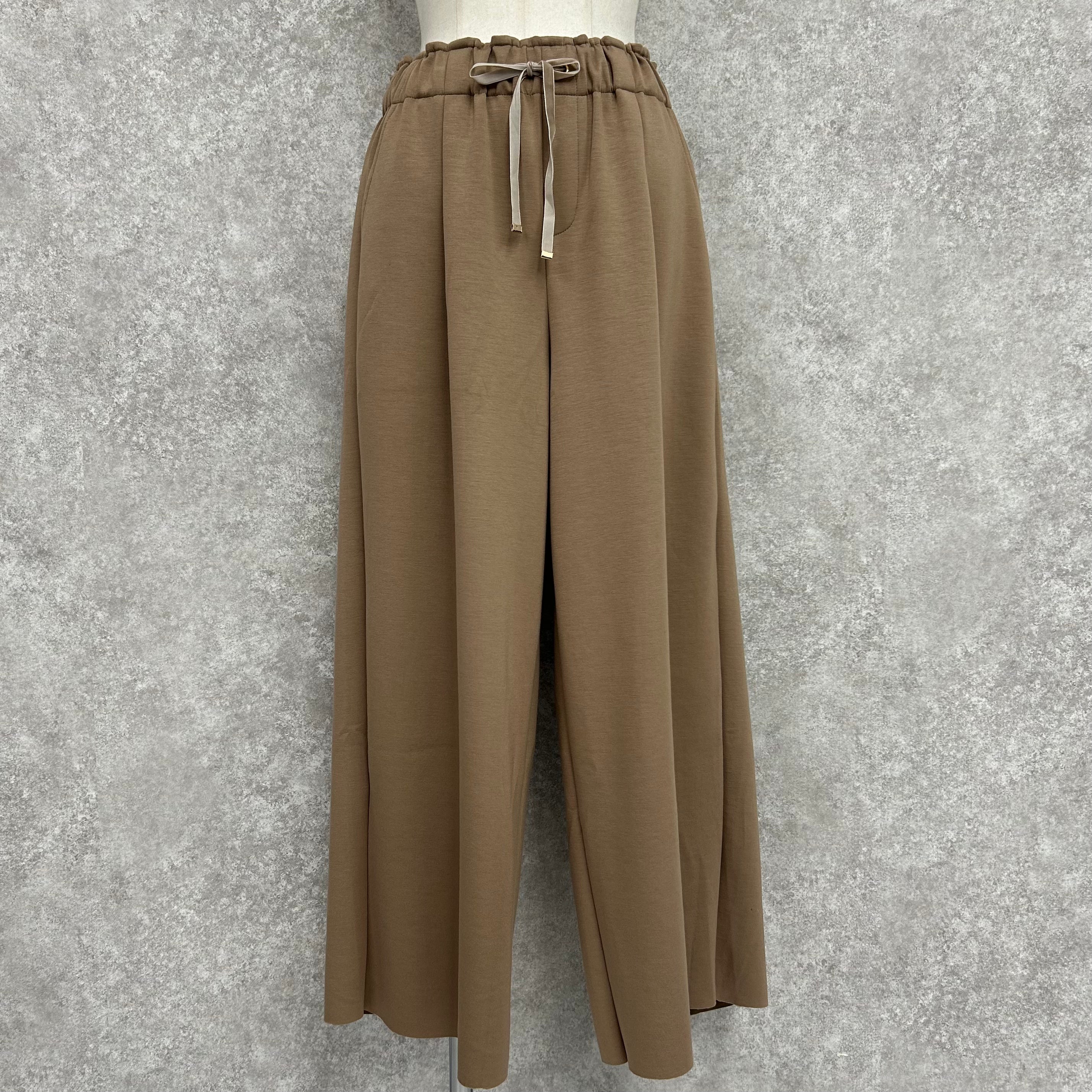 ワイドストレートスウェットパンツ -ベージュ- ※4/30~5/6迄に順次発送予定