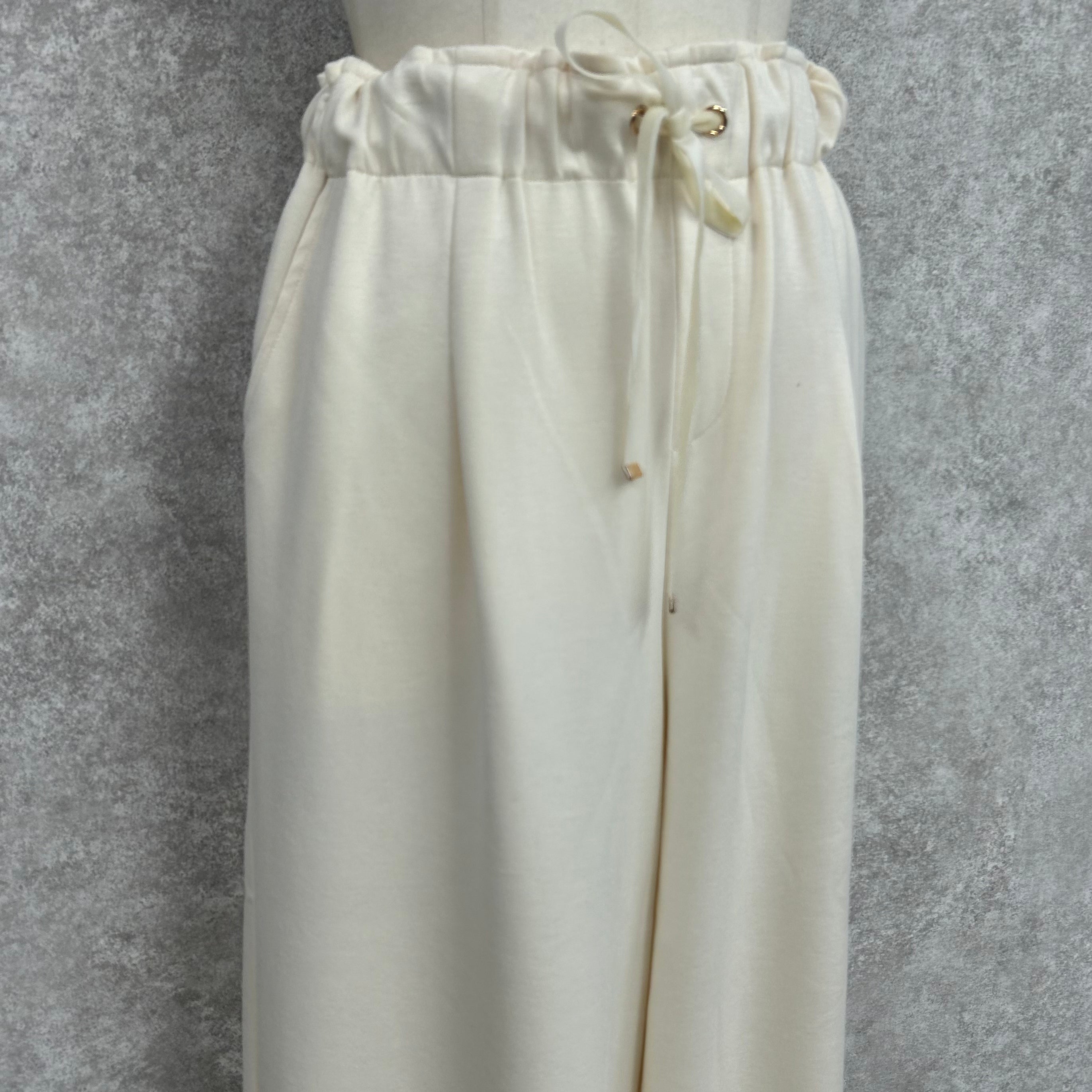 ワイドストレートスウェットパンツ -オフホワイト- ※4/30~5/6迄に順次発送予定