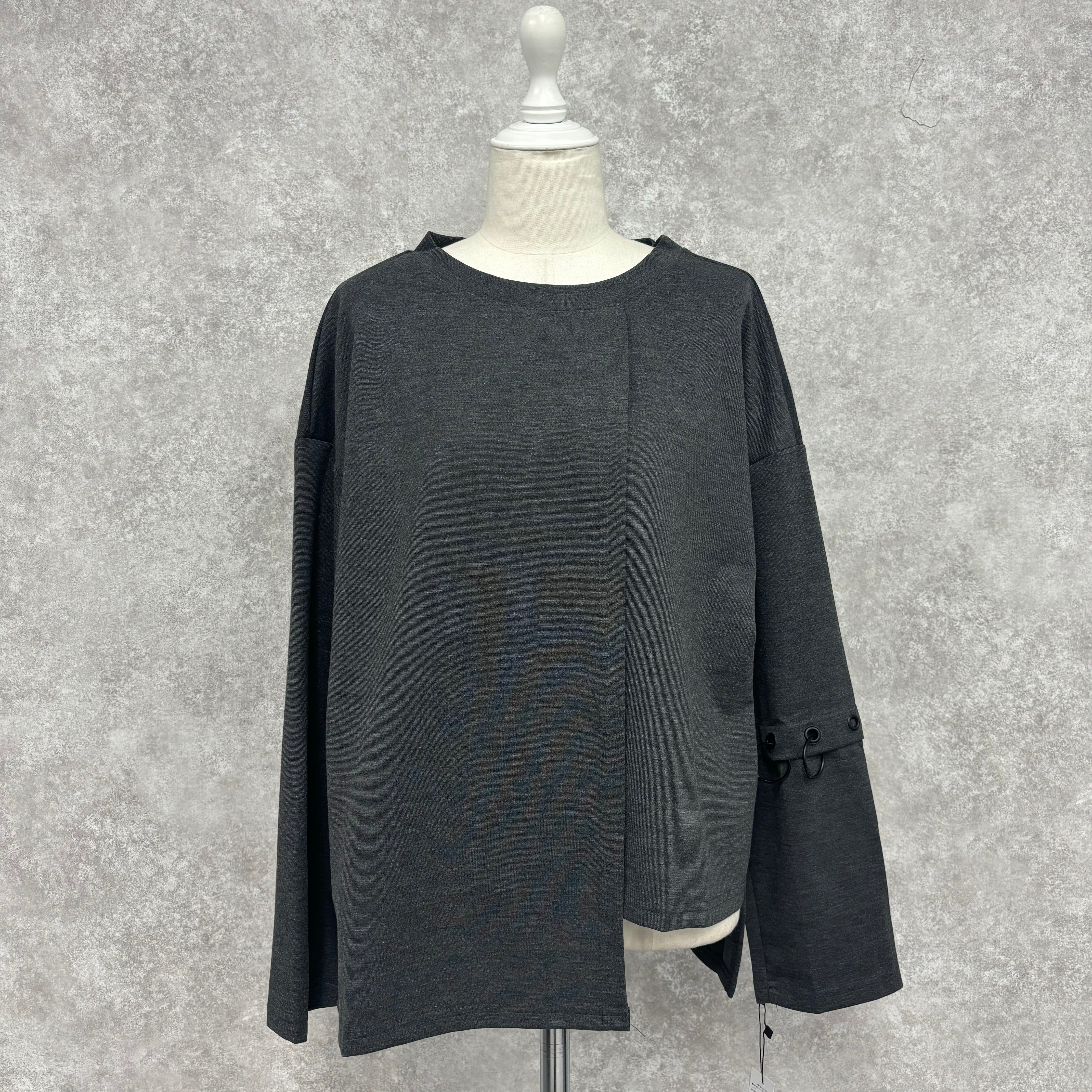 袖リングTシャツ グレー ※10/29-11/4頃より順次配送予定