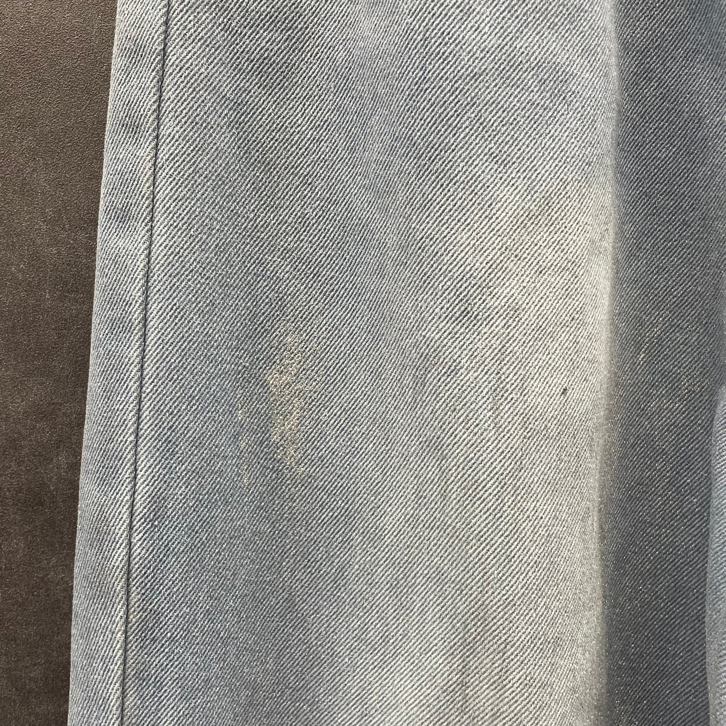 【予約】箔デザインデニム -ブリーチ- ※ハンガー納品 ※12月上旬〜中旬頃より順次発送予定