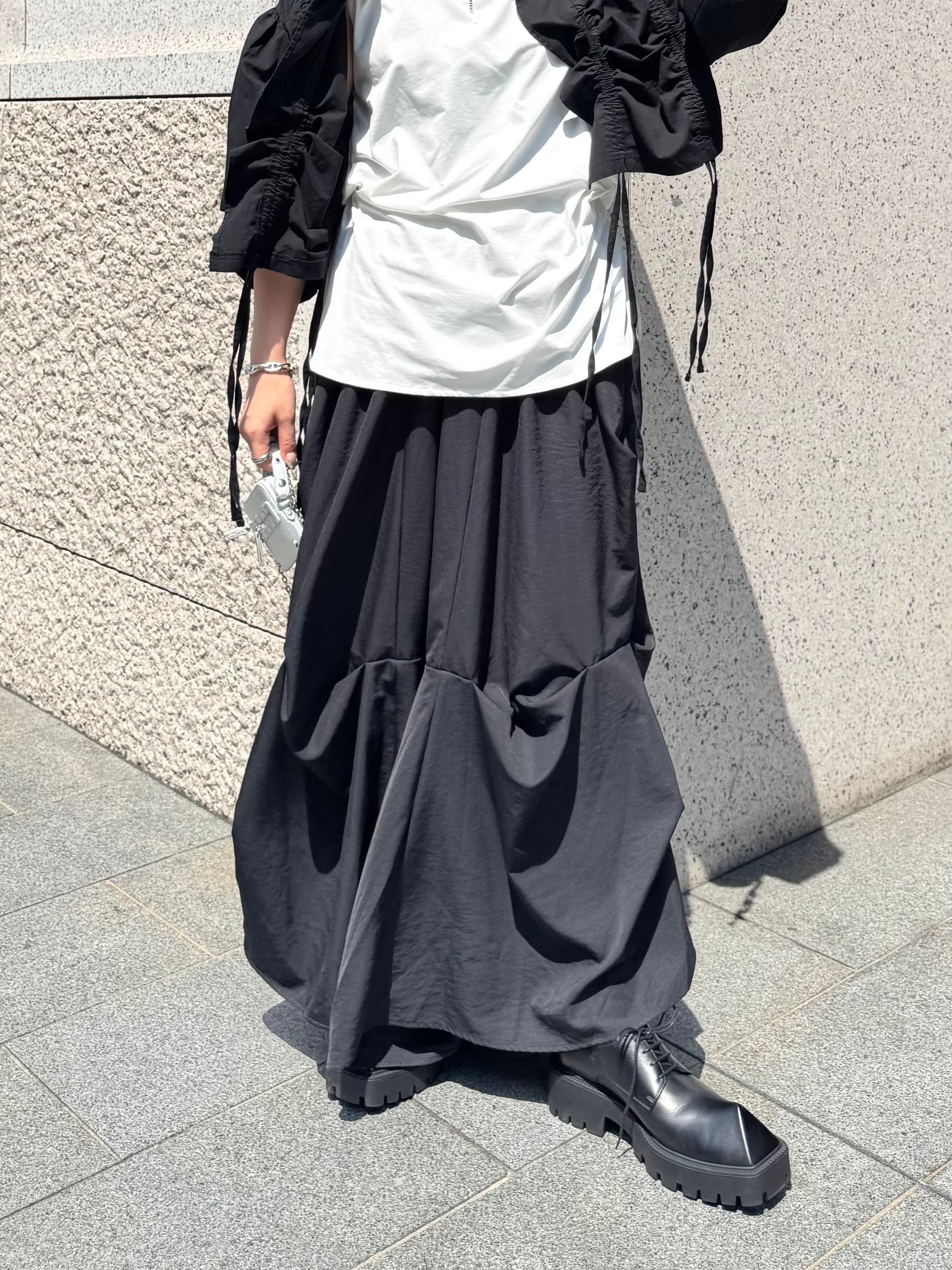 ASYMM】PINTRIX PANTS -black- ※1週間前後で配送予定