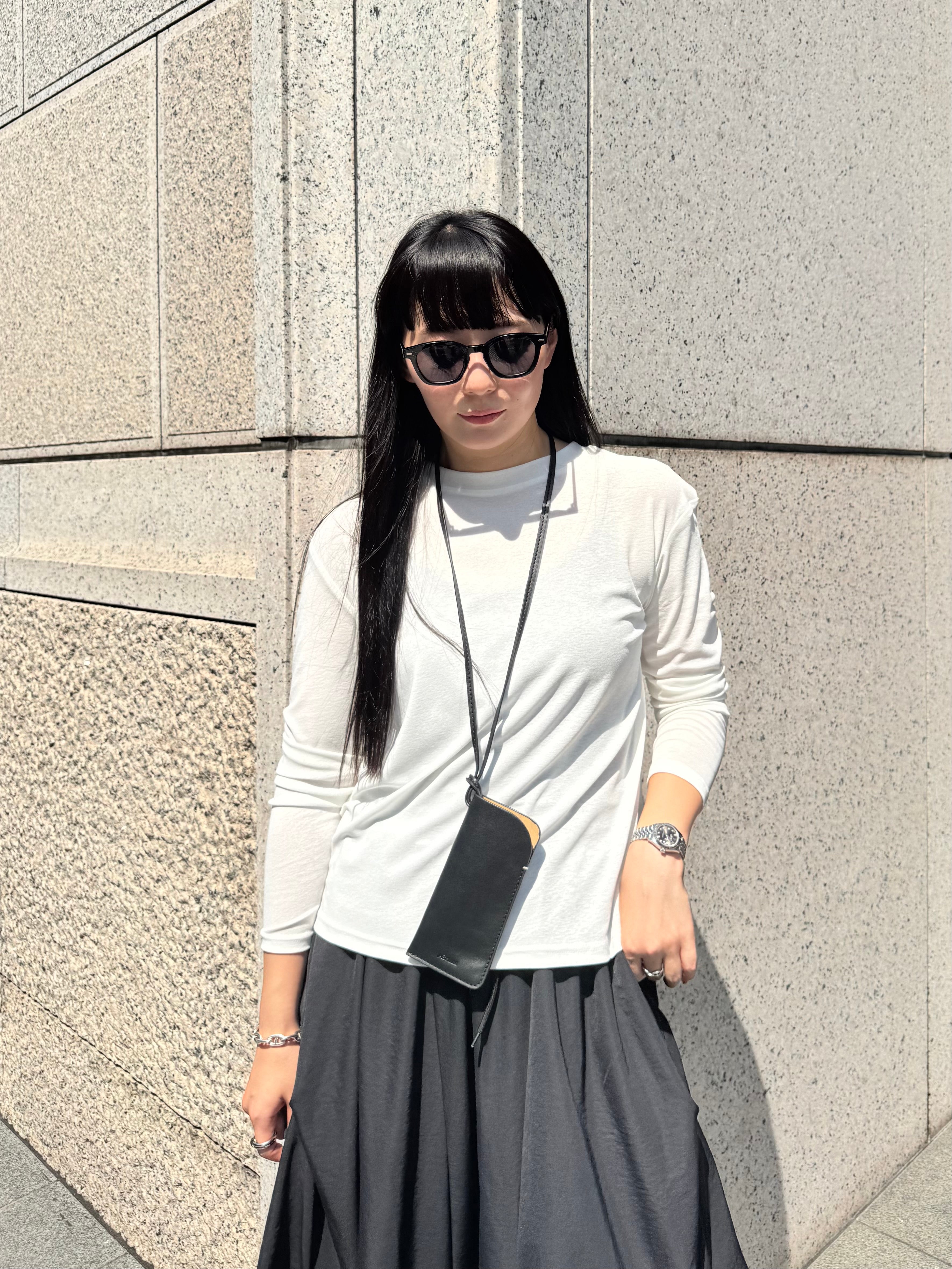 【ASYMM】INFINITE EASE TEE -white- ※1週間前後で配送予定