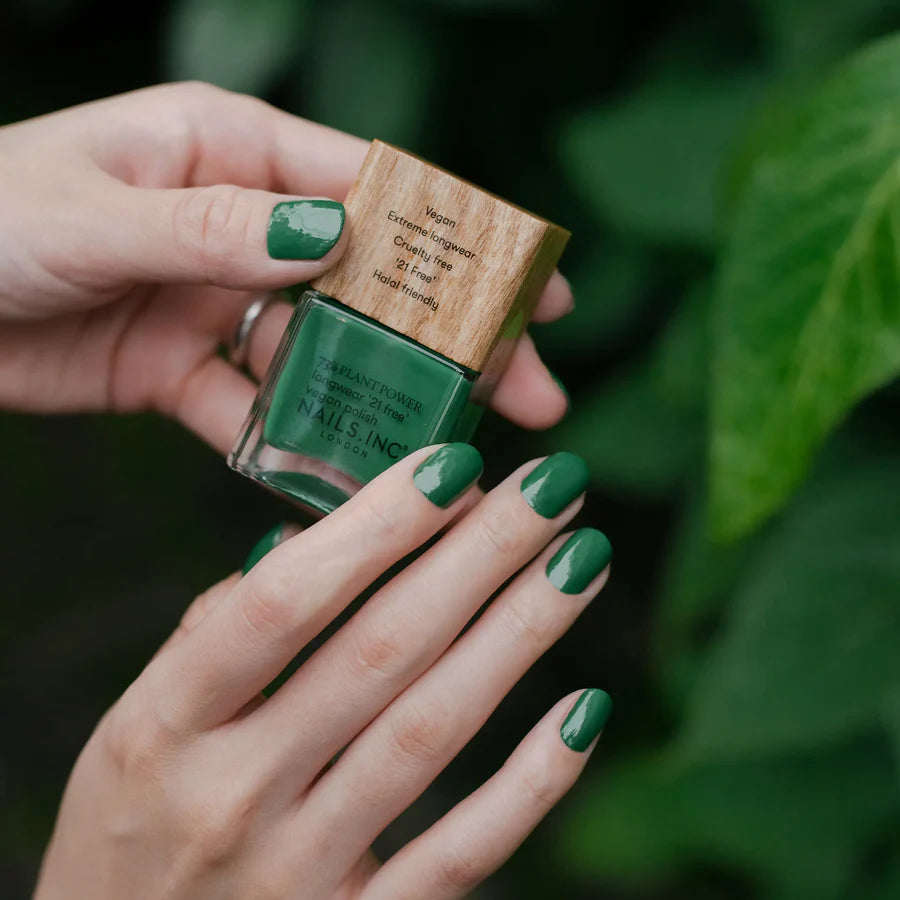 【NAILSINC】④ PLANT POWER Wipe The Slate Green ※5/28-6/3より順次発送