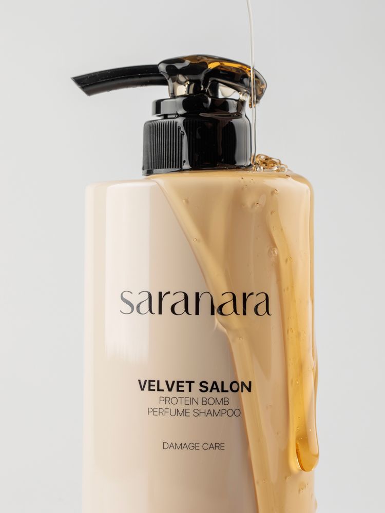 【SARANARA】ベルベットサロンプロテインシャンプー ※1/14-20頃より配送予定