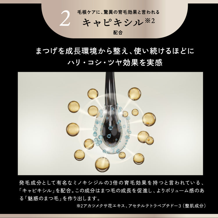 【1+1】【KYOGOKU】ラッシュセラム まつげ美容液 2.5ml ※8/6~12迄に順次発送予定