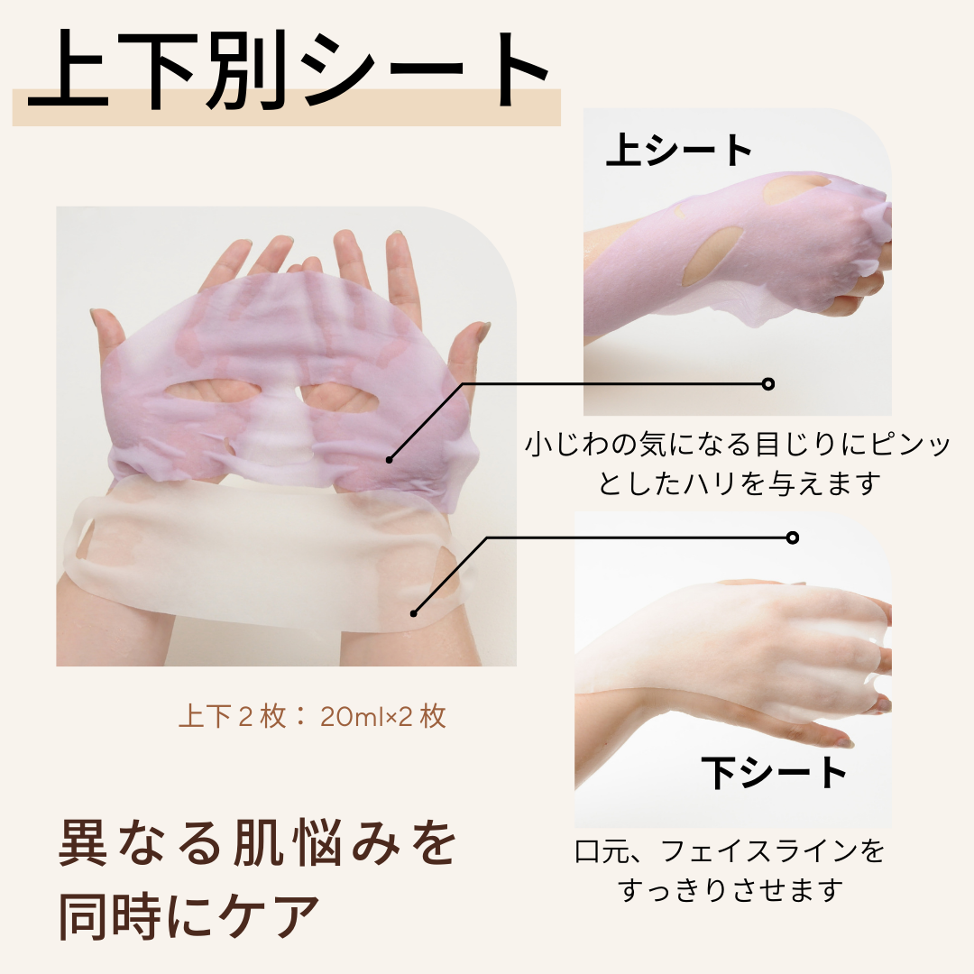 【DR PLANT】紫レイシマルチエイジケアリフティングマスク (7セット入り) ※6/18-24頃より順次メーカーから発送