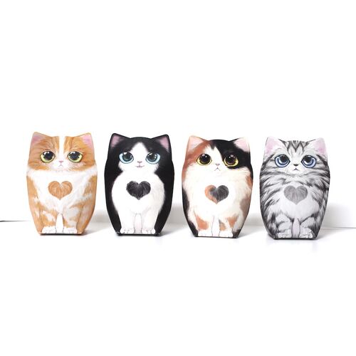 おやつタイム🍫【コフレシャトン】子猫4つセット ミニクリスピーチョコミックス ※3/26~4/1迄に順次発送予定