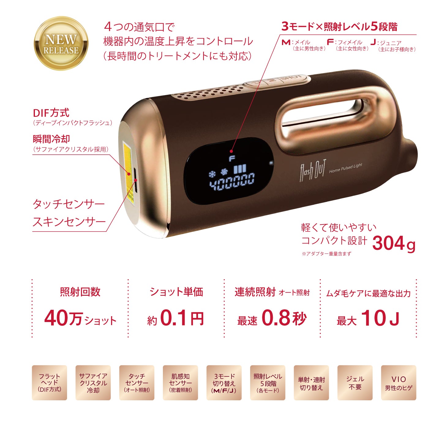 【JUPITER】flash out ※6/25-7/1頃より順次配送
