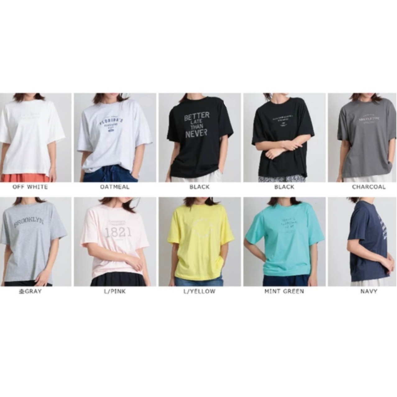 ランダムプリントTシャツ 3L ※7/16~22頃より順次発送