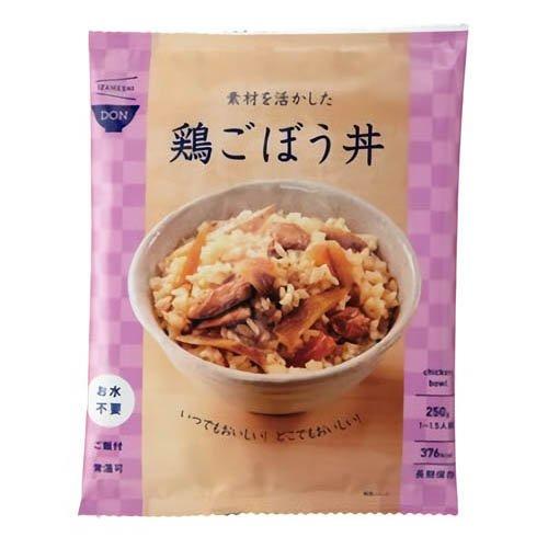 IZAMESHI 素材を活かした鶏ごぼう丼 ※7/30-8/5迄に順次発送予定
