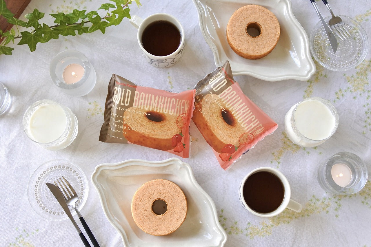 【ヤマトフーズ】ゴールドバウムストロベリー 2個セット ※7/9-15迄に順次発送予定