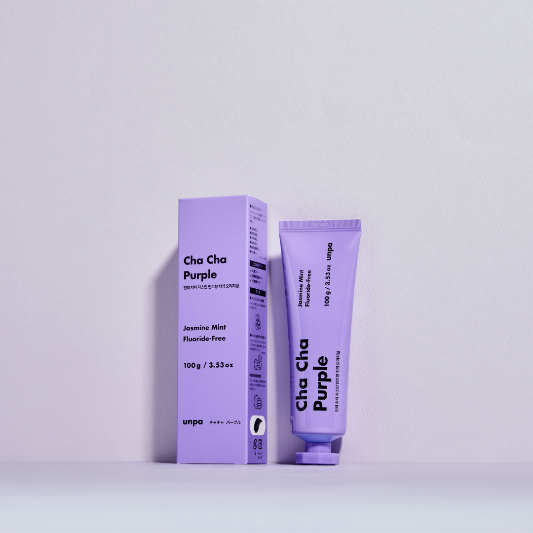 ChaCha Purple 100g ジャスミンミント(パープル)歯磨き粉 ※5/28〜6/3より配送予定