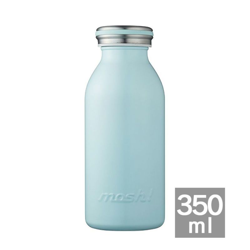 ｍｏｓｈ！ボトル　350ml　ターコイズ　※8/13~19より順次発送