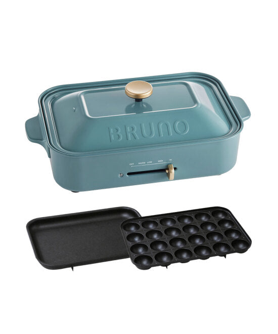 【BRUNO】ノベルティ付コンパクトホットプレート　ブルーノブルー　※12/17〜12/23頃より順次発送
