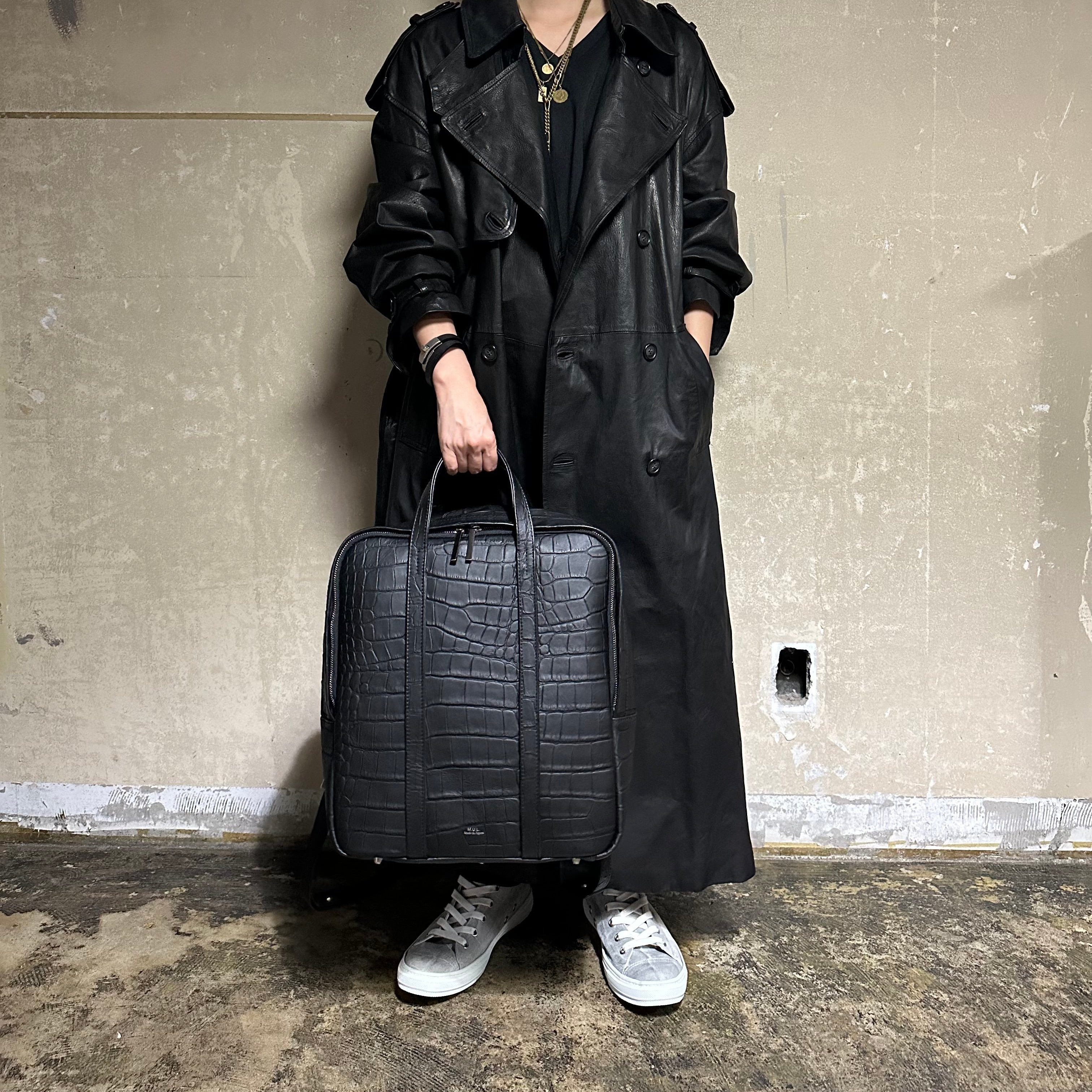 ⚠️予約【M.U.L.】ミニマルバックパック -ブラック-　※R7. 6月末納品予定