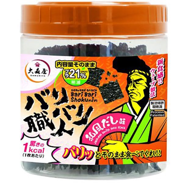 【大森屋】バリバリ職人和風だし味　30枚　※8/6〜12迄に順次発送予定