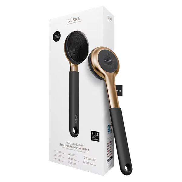 【ハローキティ フェイシャルブラシセット🎀】【GESKE】ソニック フルボディブラシ & インテンシブ エクスフォリエイター　※3/26〜4/1より順次発送