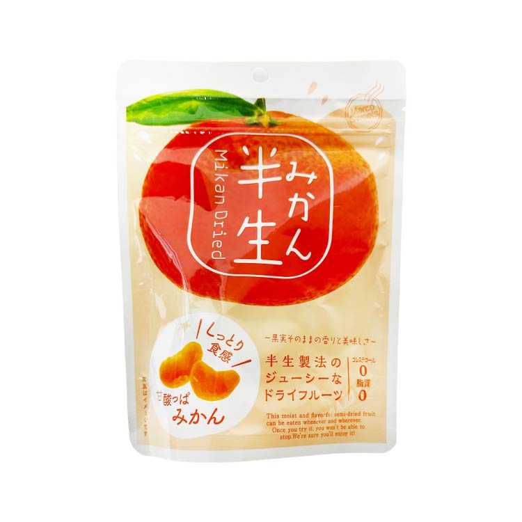 半生フルーツ　みかん 75g　※8/6〜12迄に順次発送予定