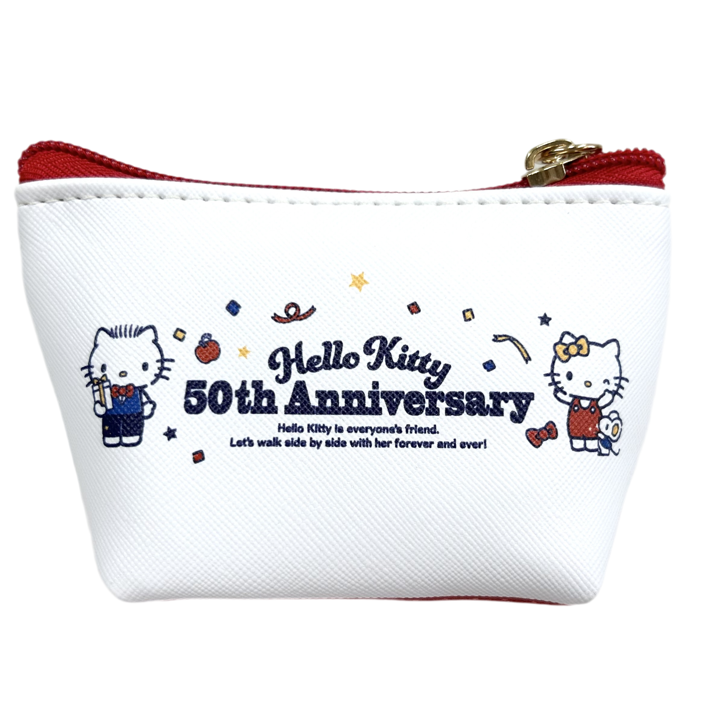 ハローキティ三角ミニポーチ　-キティ-　※9/17-23より順次発送予定