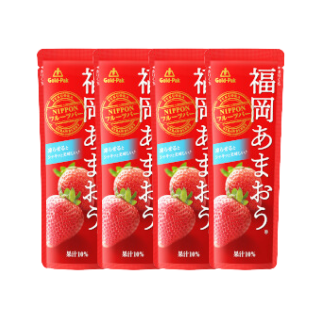 福岡あまおうジュース 4本セット 　※6/25-7/1迄に順次発送予定