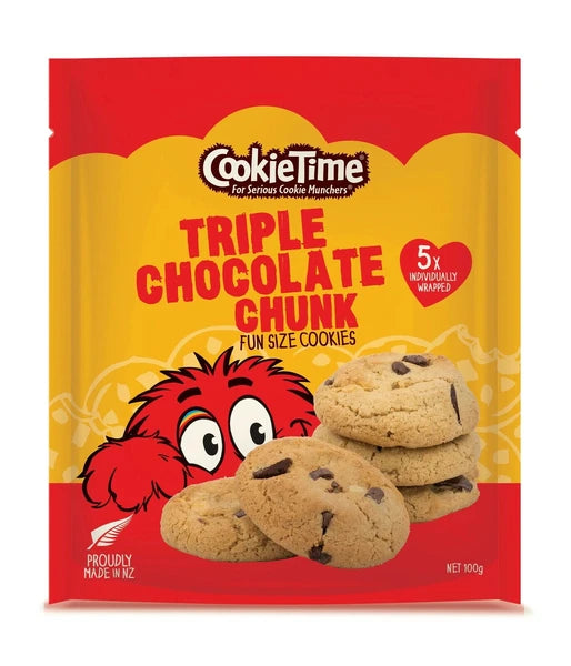 【クッキータイム】　トリプルチョコクッキーパック　　※8/6〜12迄に順次発送予定