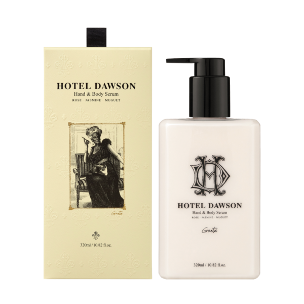 【HOTEL DAWSON】 ハンド＆ボディセラム  　-グレタ-　320ml　※7/23〜29迄に順次発送予定