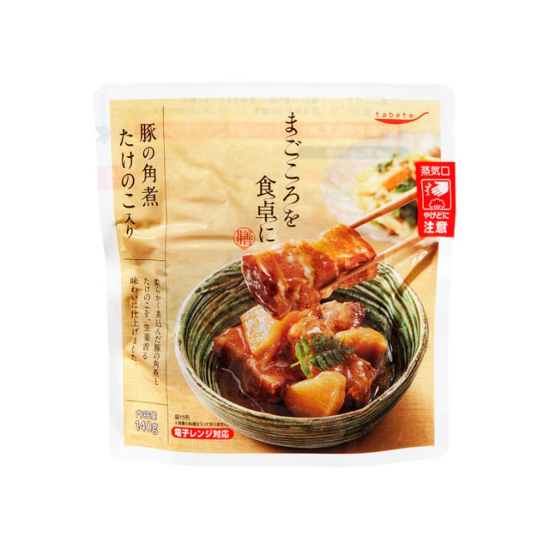 【K&K】tabete 豚の角煮 たけのこ入り　※7/23〜29迄に順次発送予定